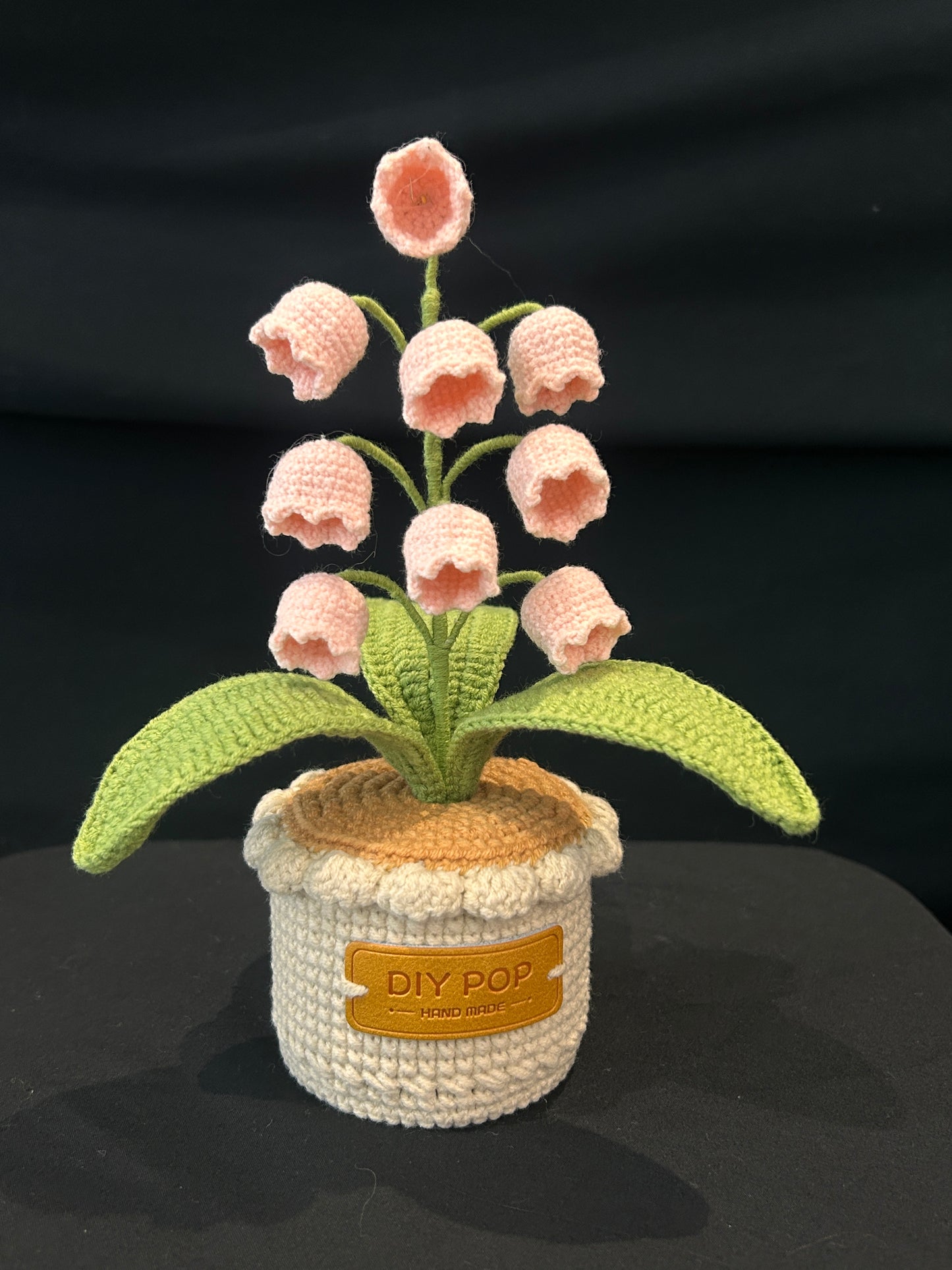 Lily of the Valley Pot Lamp