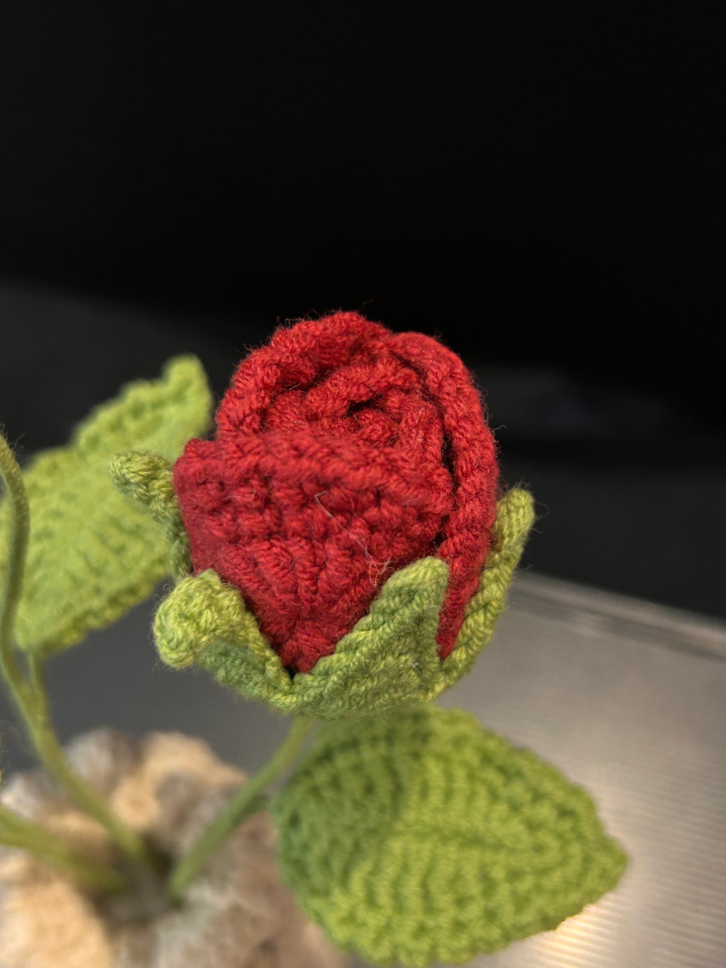Rose Vase (with Bud)