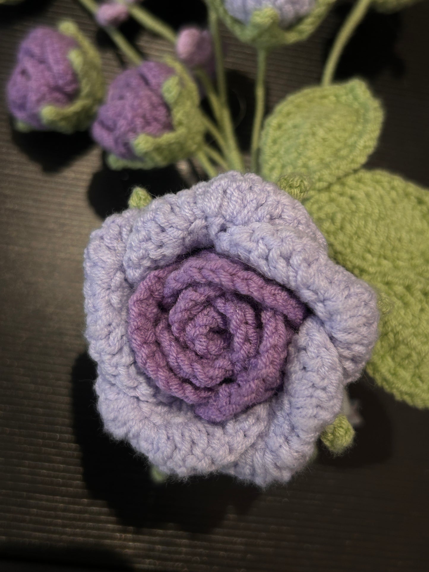 Rose & Tall Sprig Car Bouquet