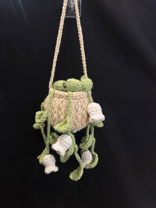 Hanging Lily of the Valley Basket