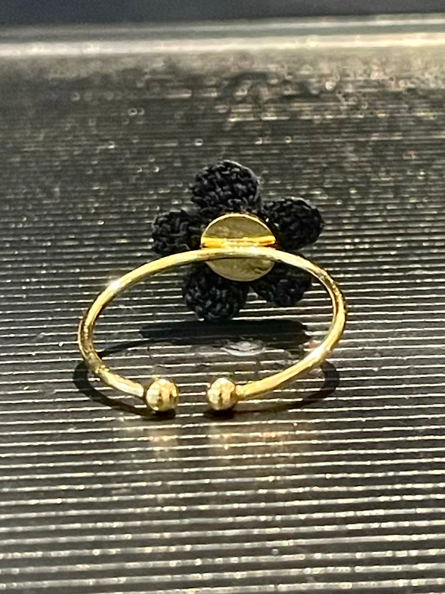 Five-Petal Flower Ring