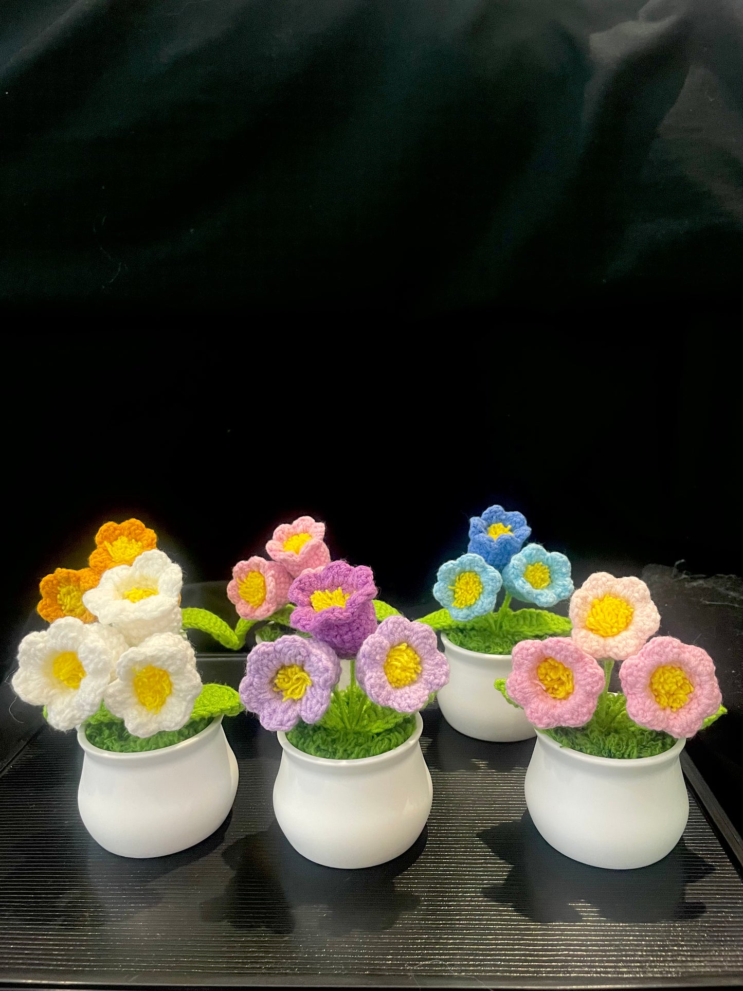 Lily of the Valley in White Pot