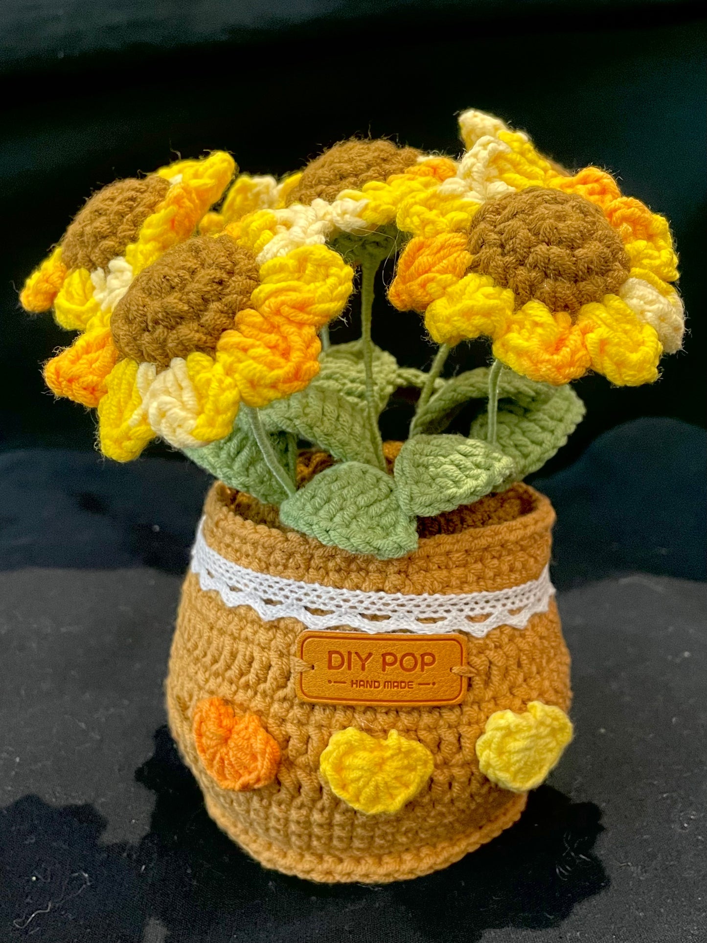 Sunflower Pot