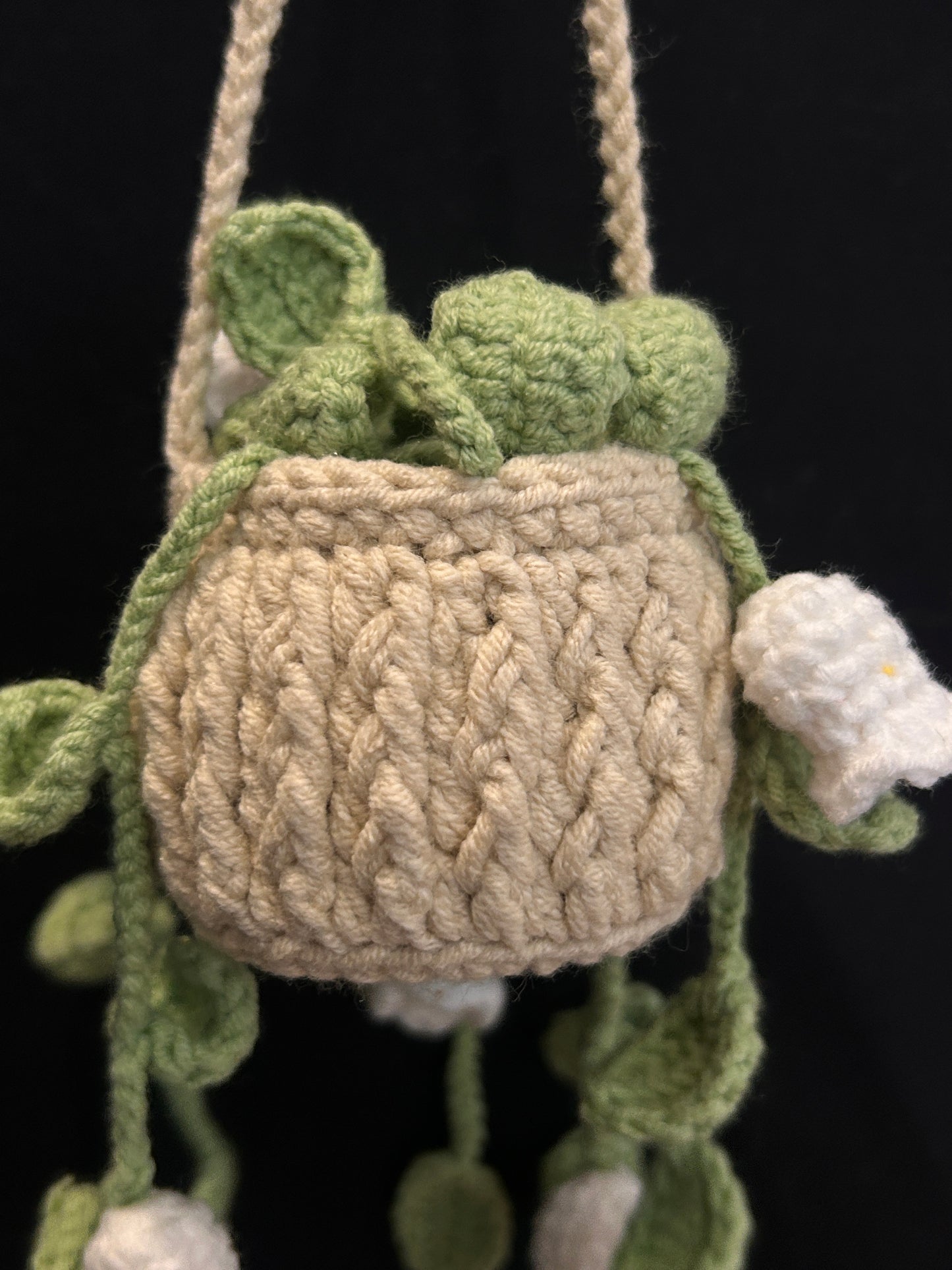 Hanging Lily of the Valley Basket