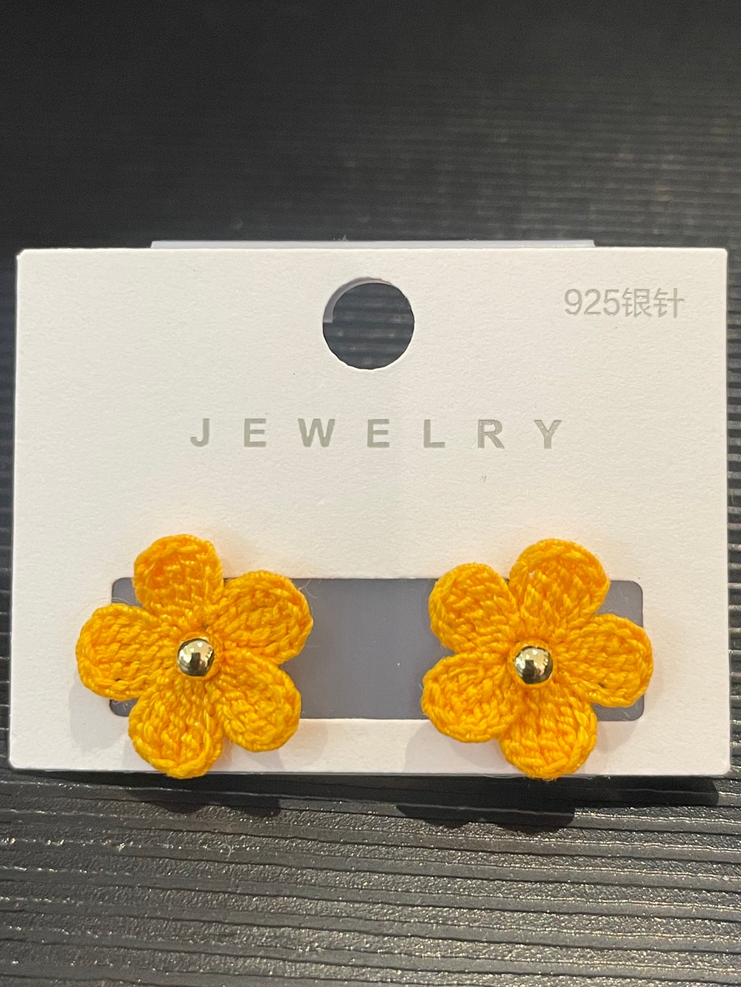 Five-Petal Flower Earrings