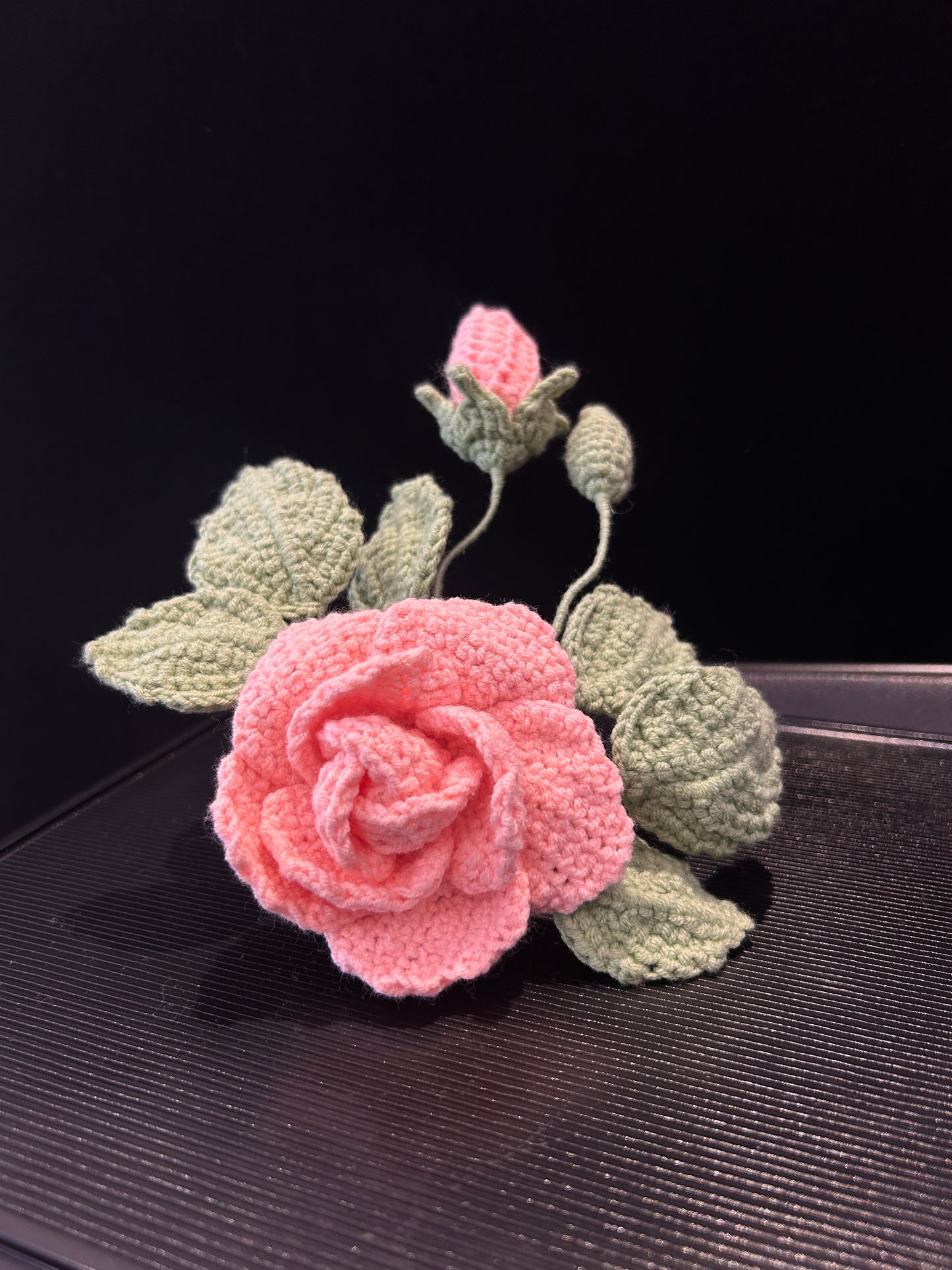 Rose with Bud Car Bouquet