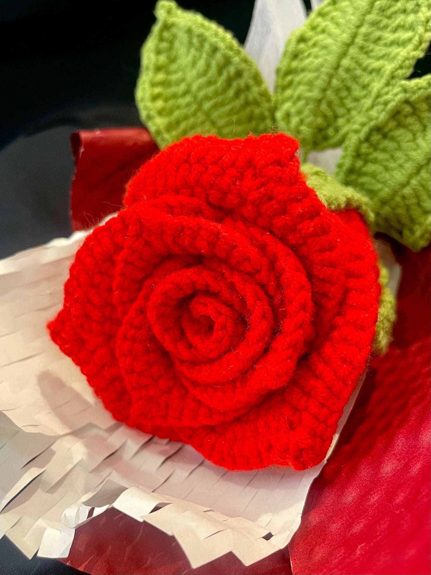 Red Rose Bouquet (Pearl)