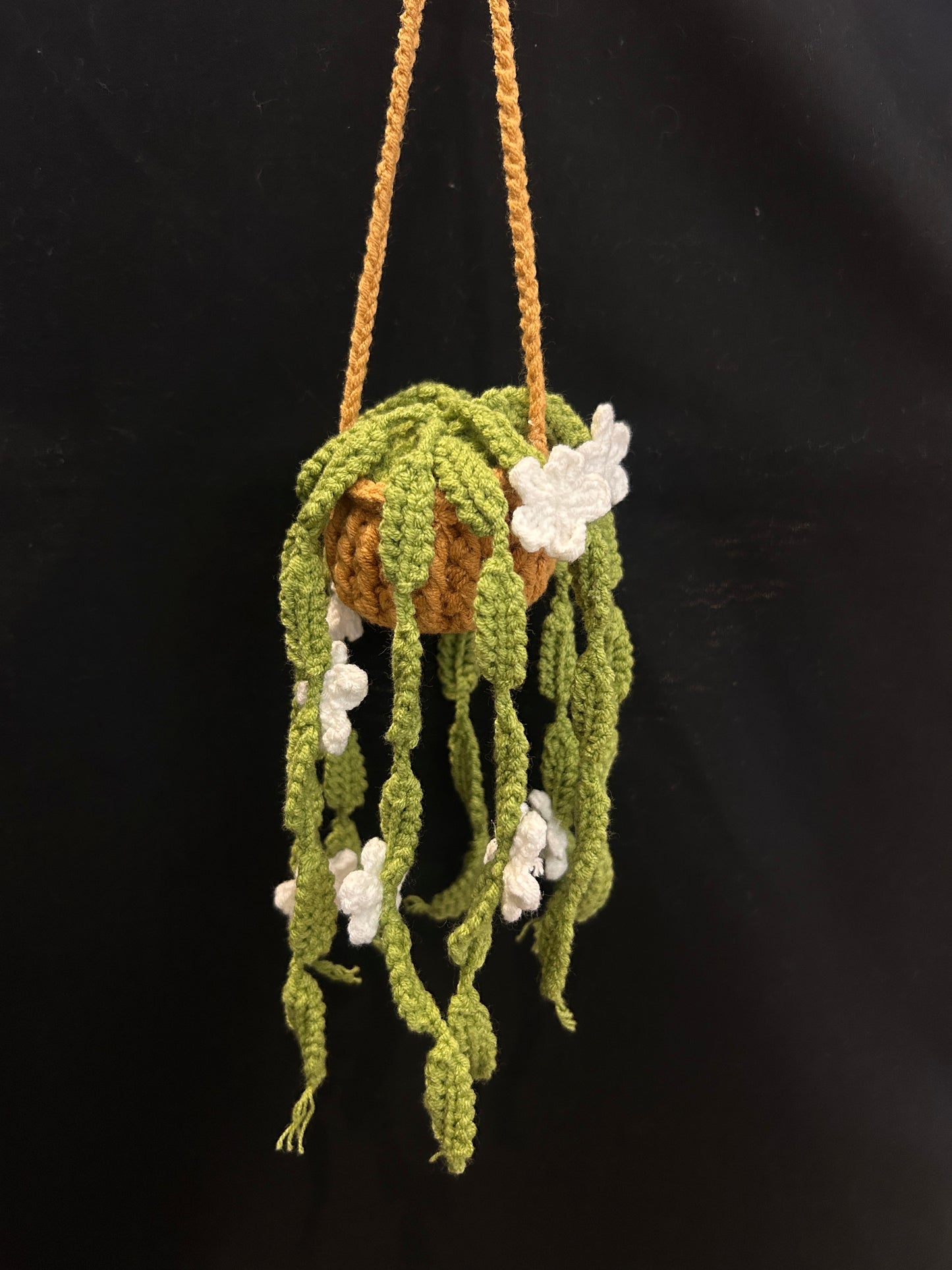 Hanging Leaf & Flower Basket