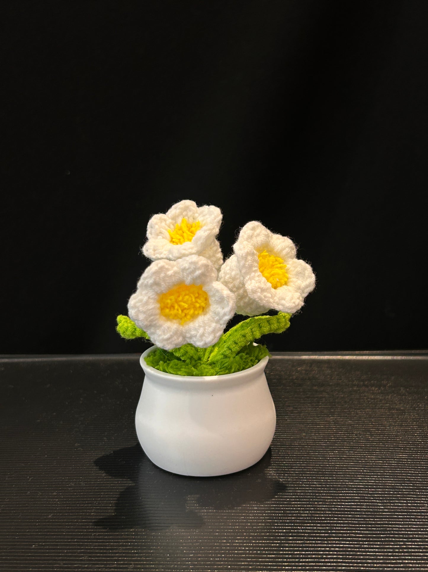 Lily of the Valley in White Pot