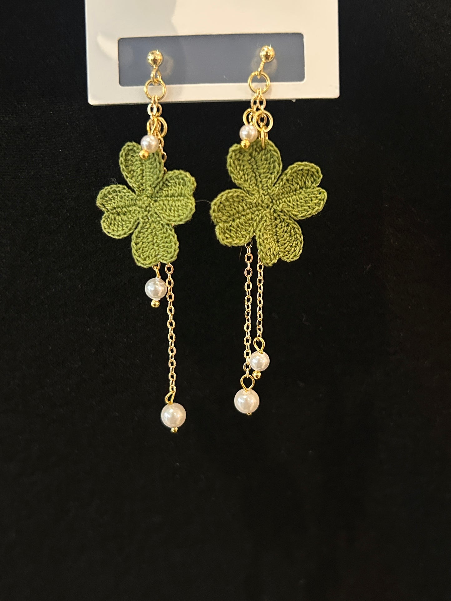 Four-Leaf Clover Earrings