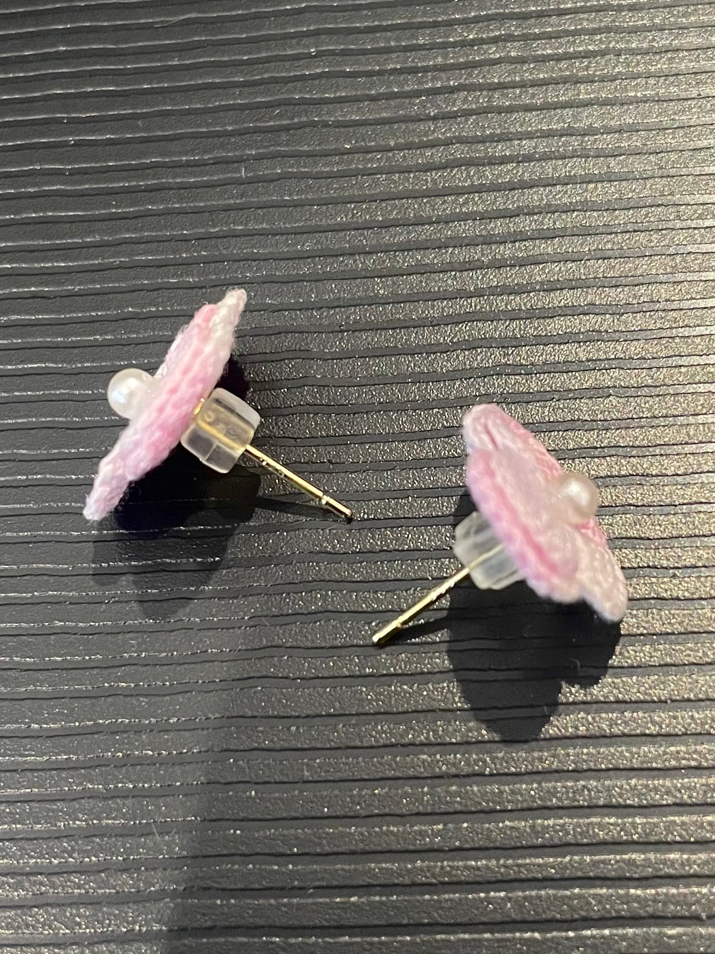 Three-Petal Flower Earrings