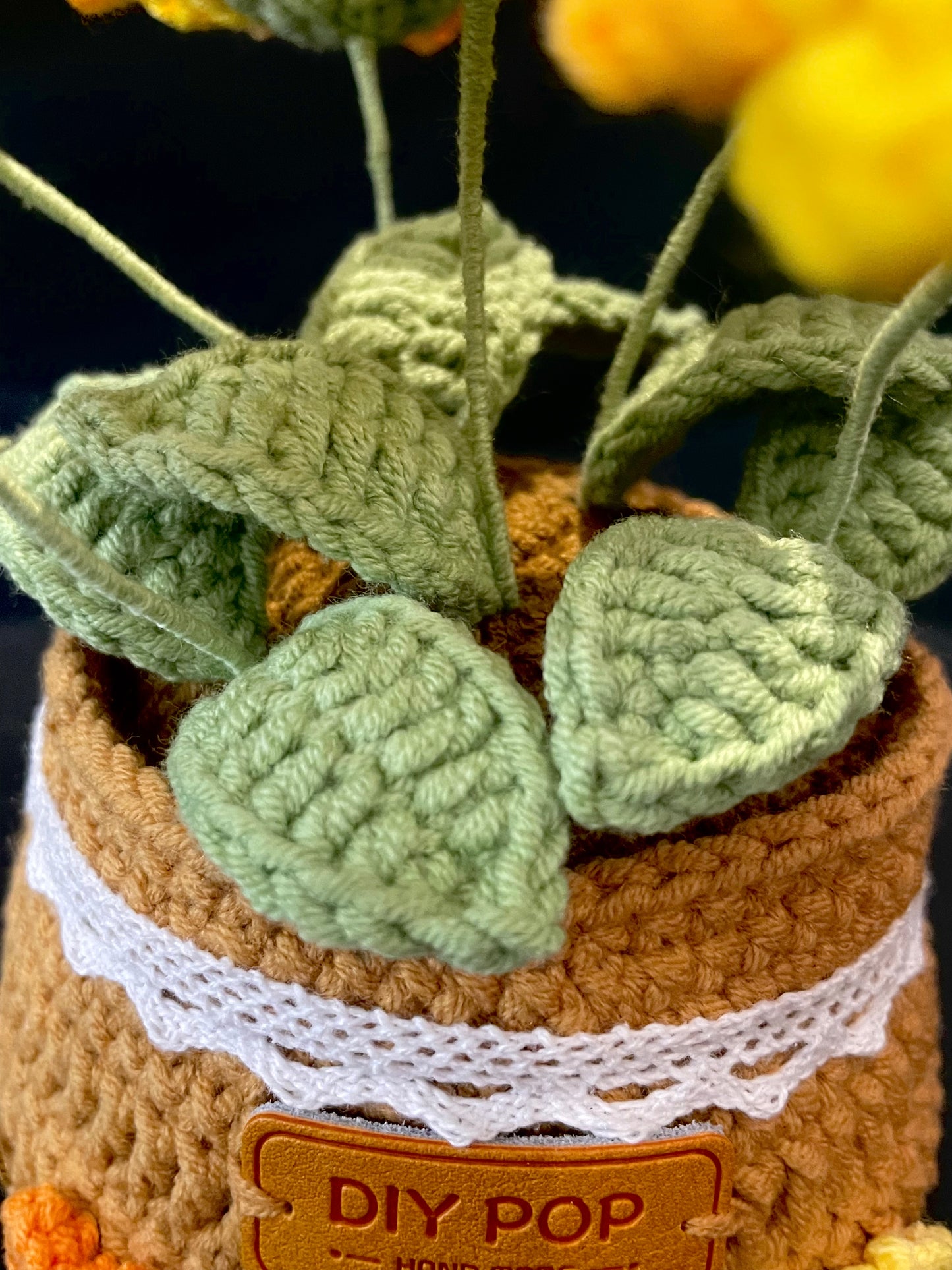 Sunflower Pot