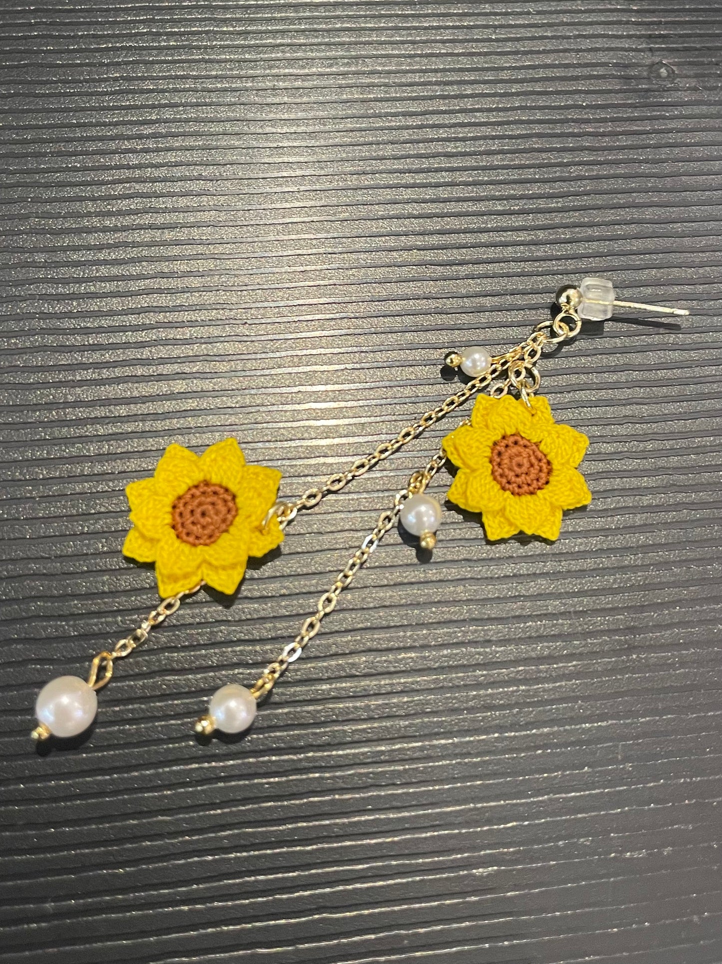 Sunflower Earrings (Double)