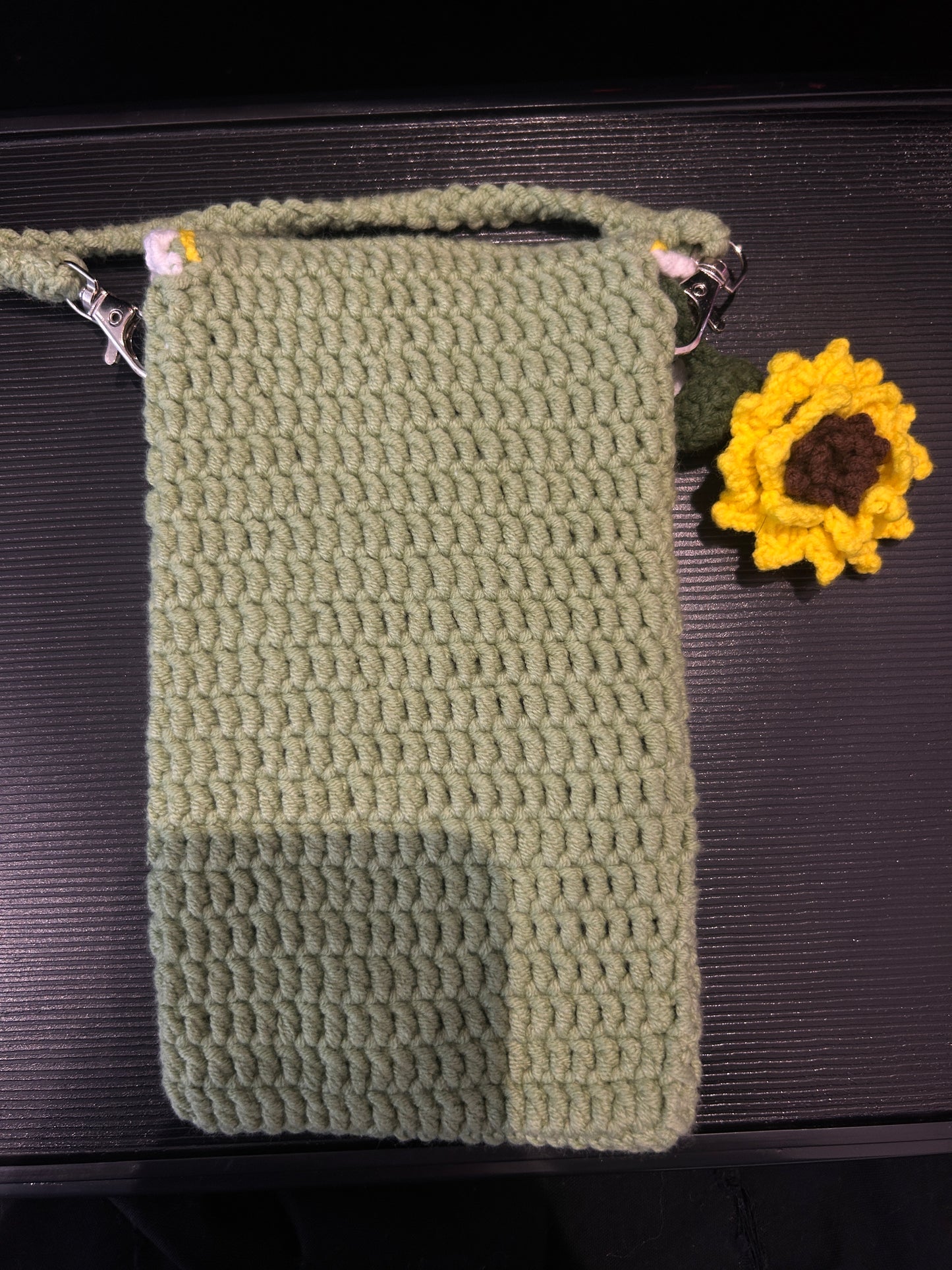 Sunflower Shoulder Bag (with Pendant)
