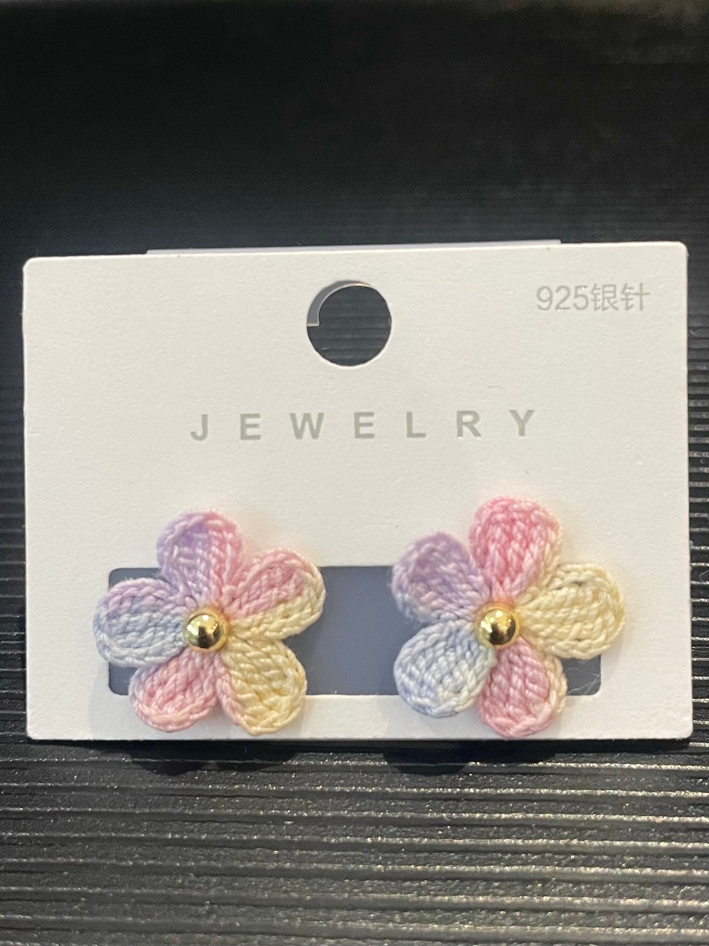 Five-Petal Flower Earrings