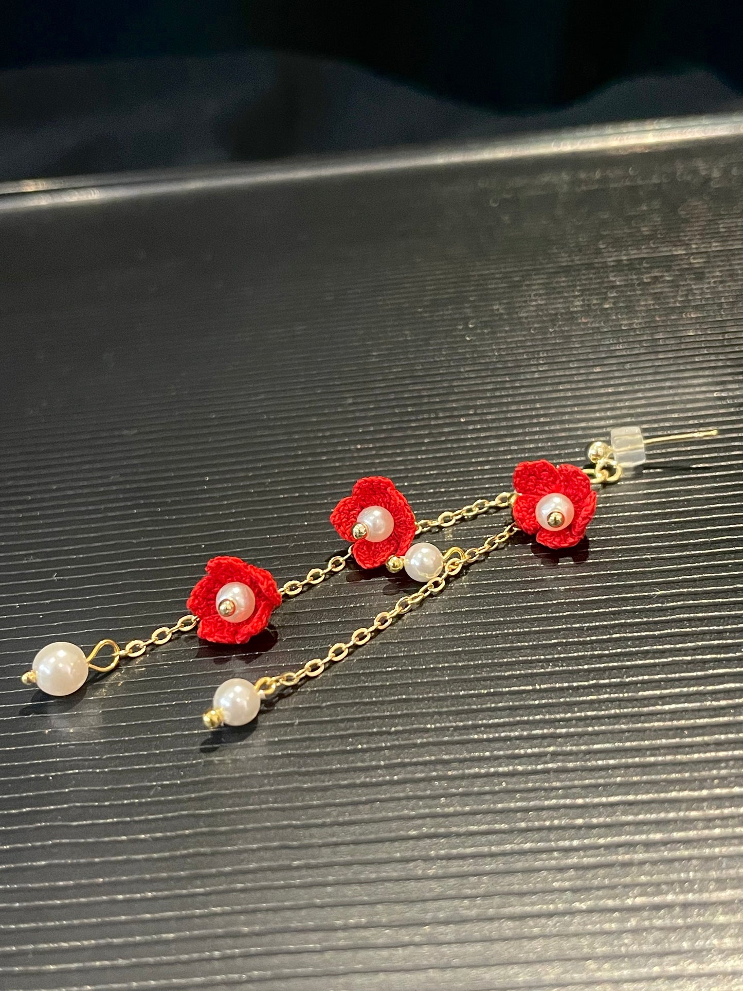 Lily of the Valley Earrings (Chain)