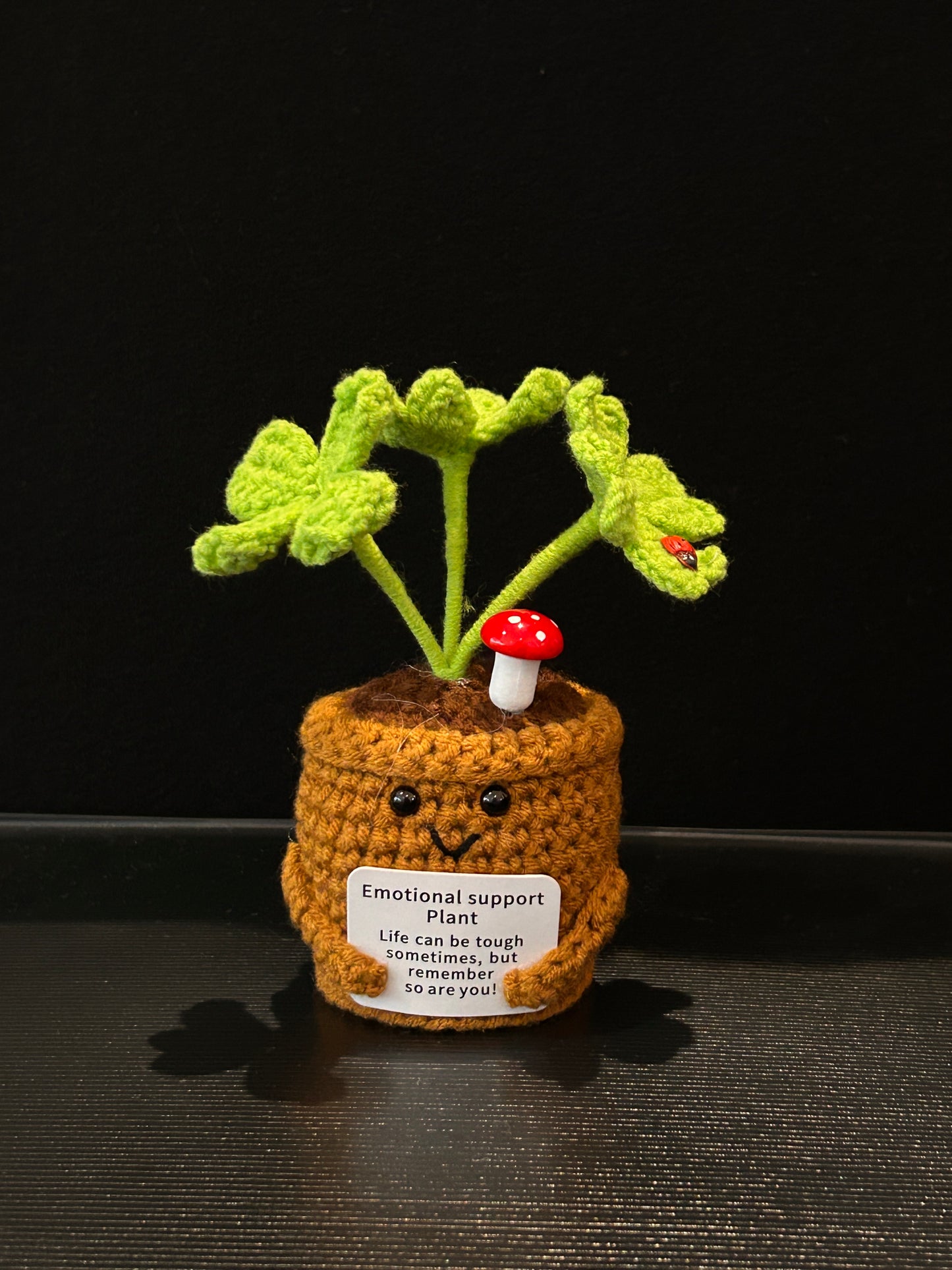 Emotional Support Plant (Four-Leaf Clover)