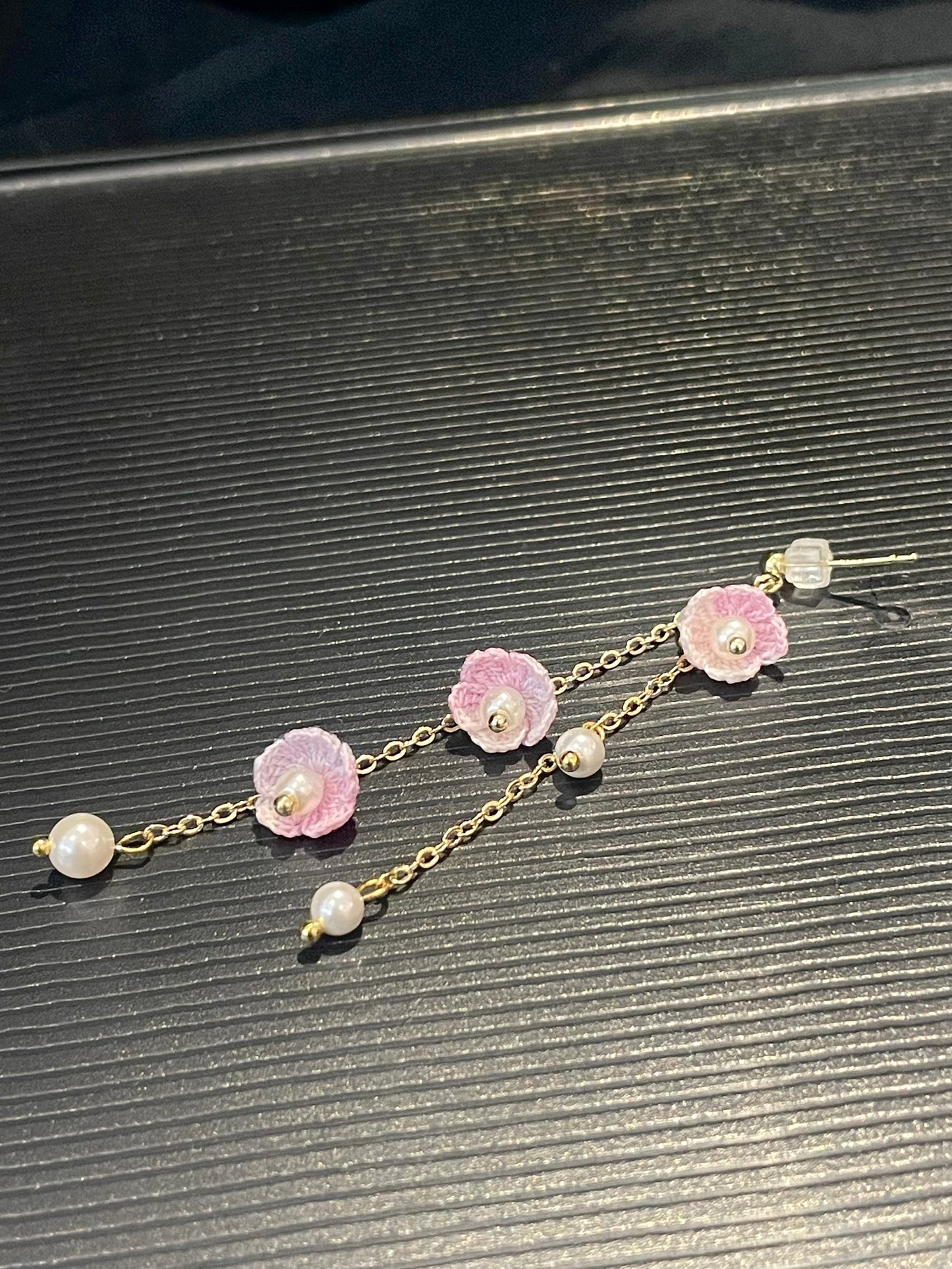 Lily of the Valley Earrings (Chain)