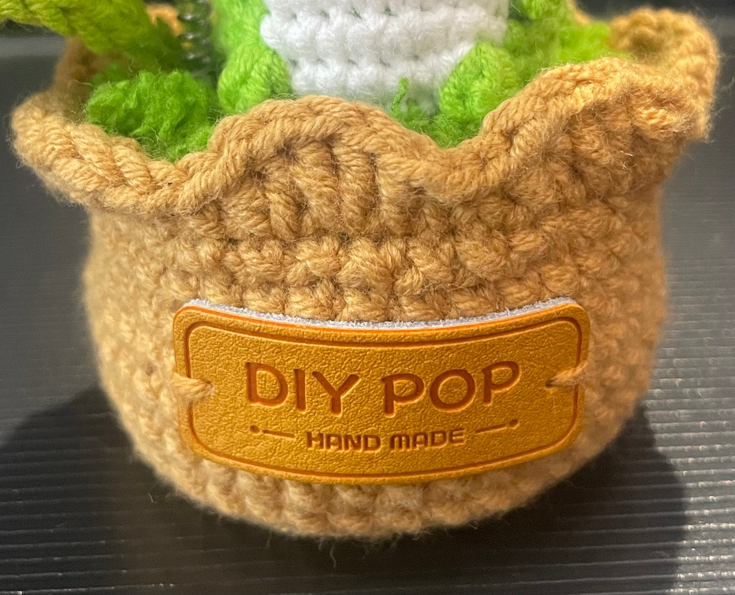 Handmade Crochet Flower Pot —— Sunflower & Animal