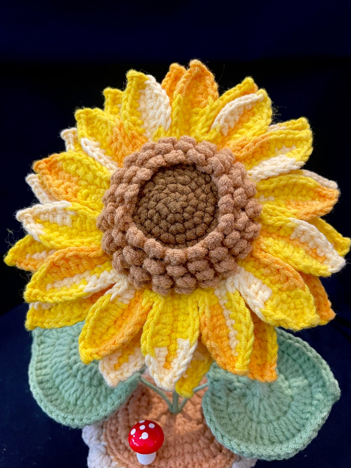 Sunflower Pot (Double Layer)