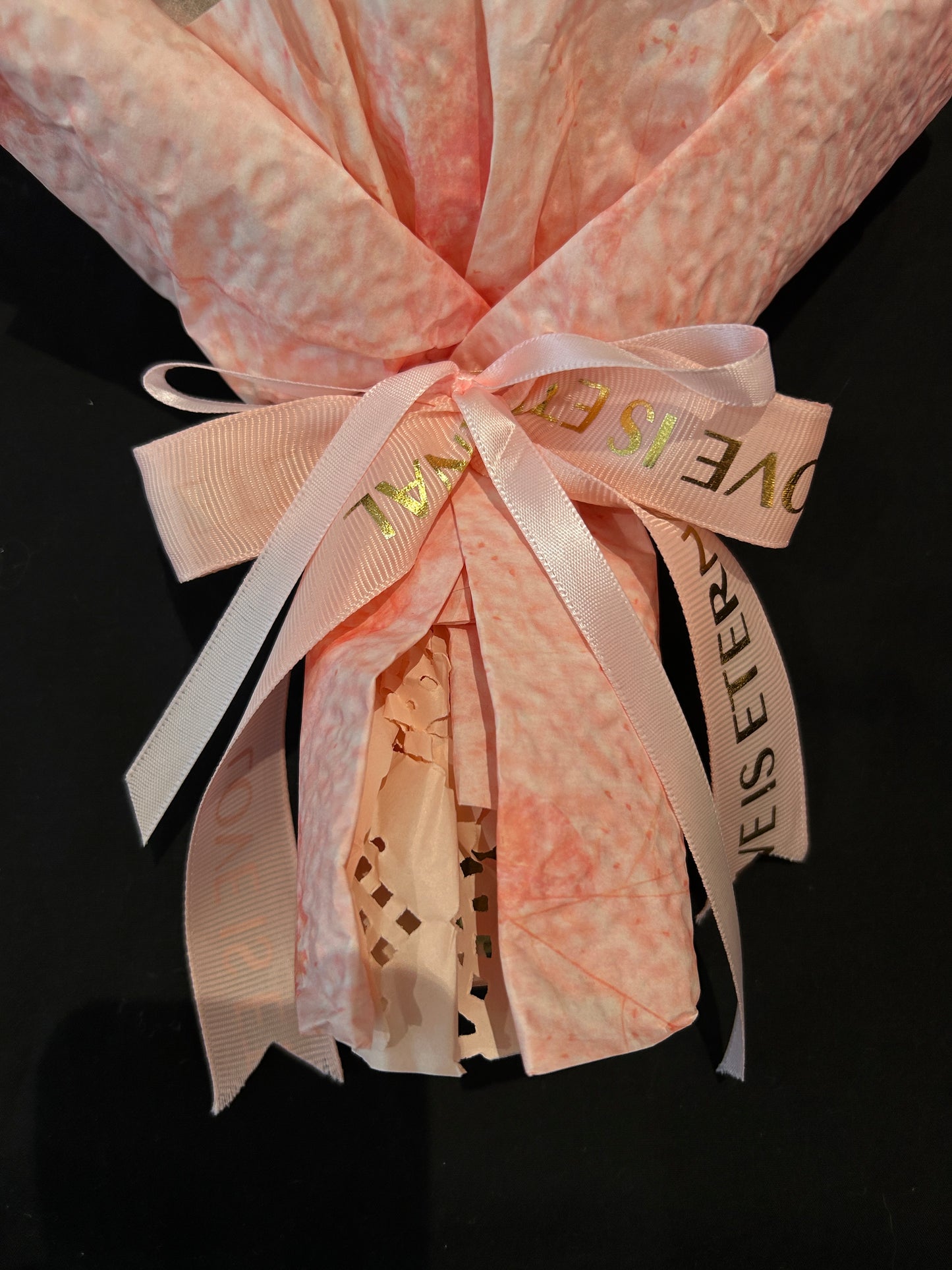 Handmade Bunny & Lily Bouquet