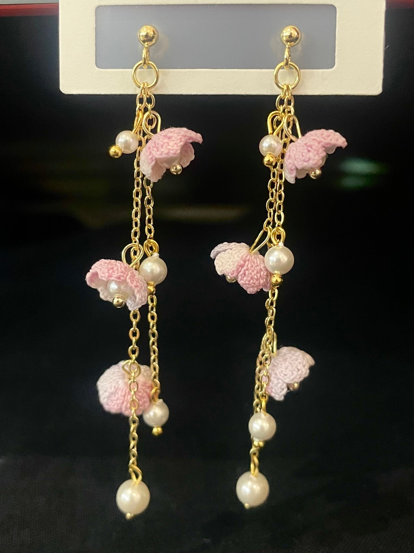 Lily of the Valley Earrings (Chain)