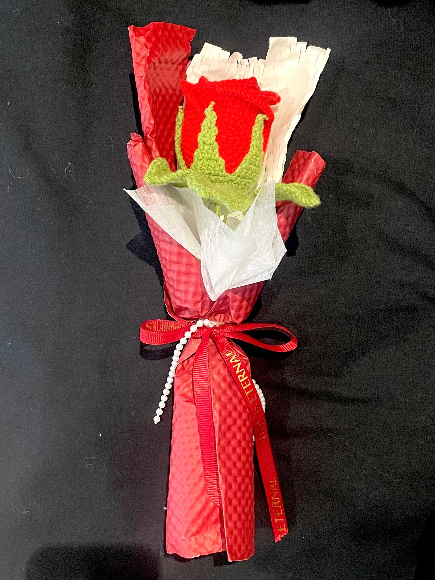 Red Rose Bouquet (Pearl)