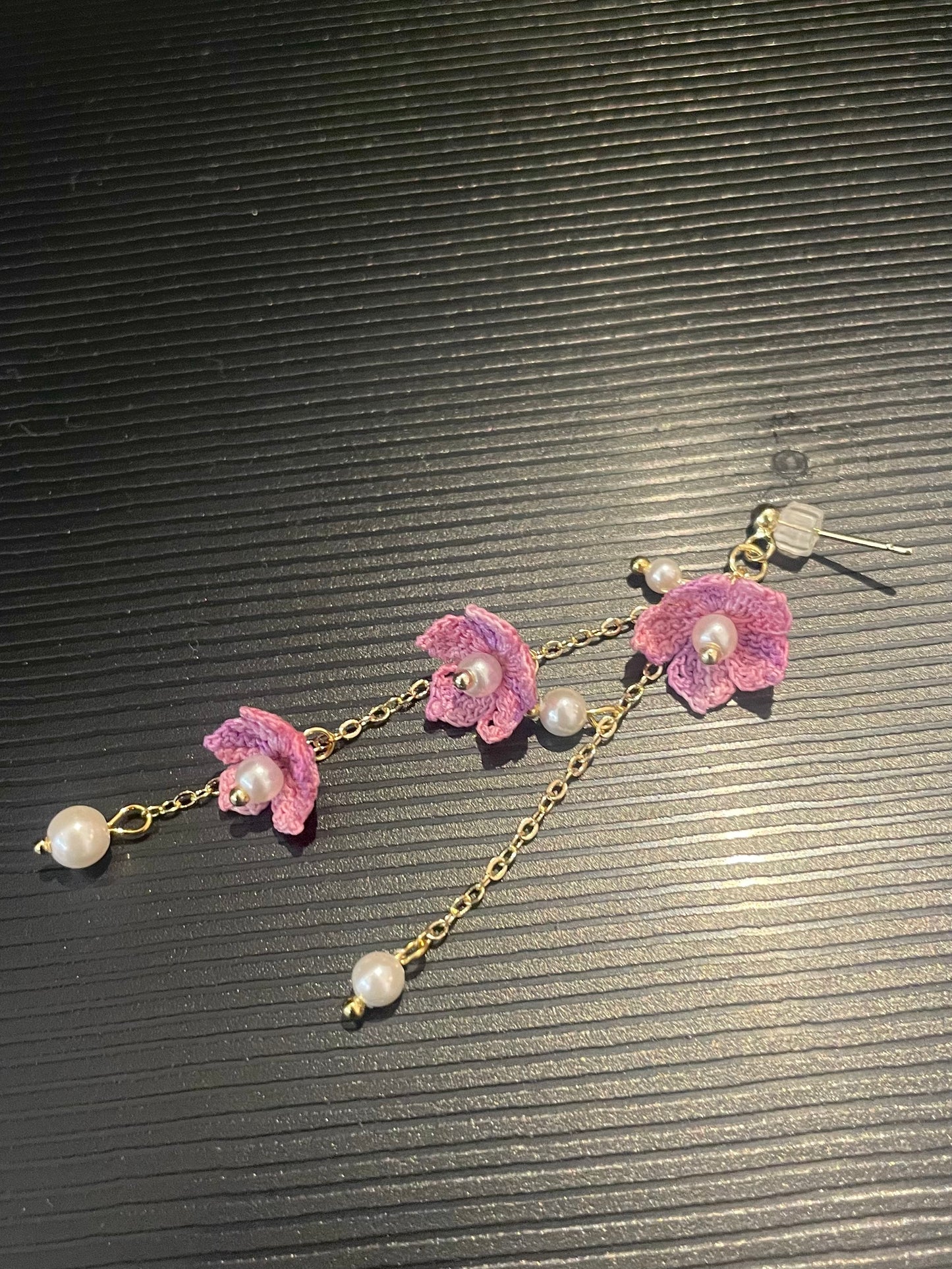Lily of the Valley Earrings (Chain)