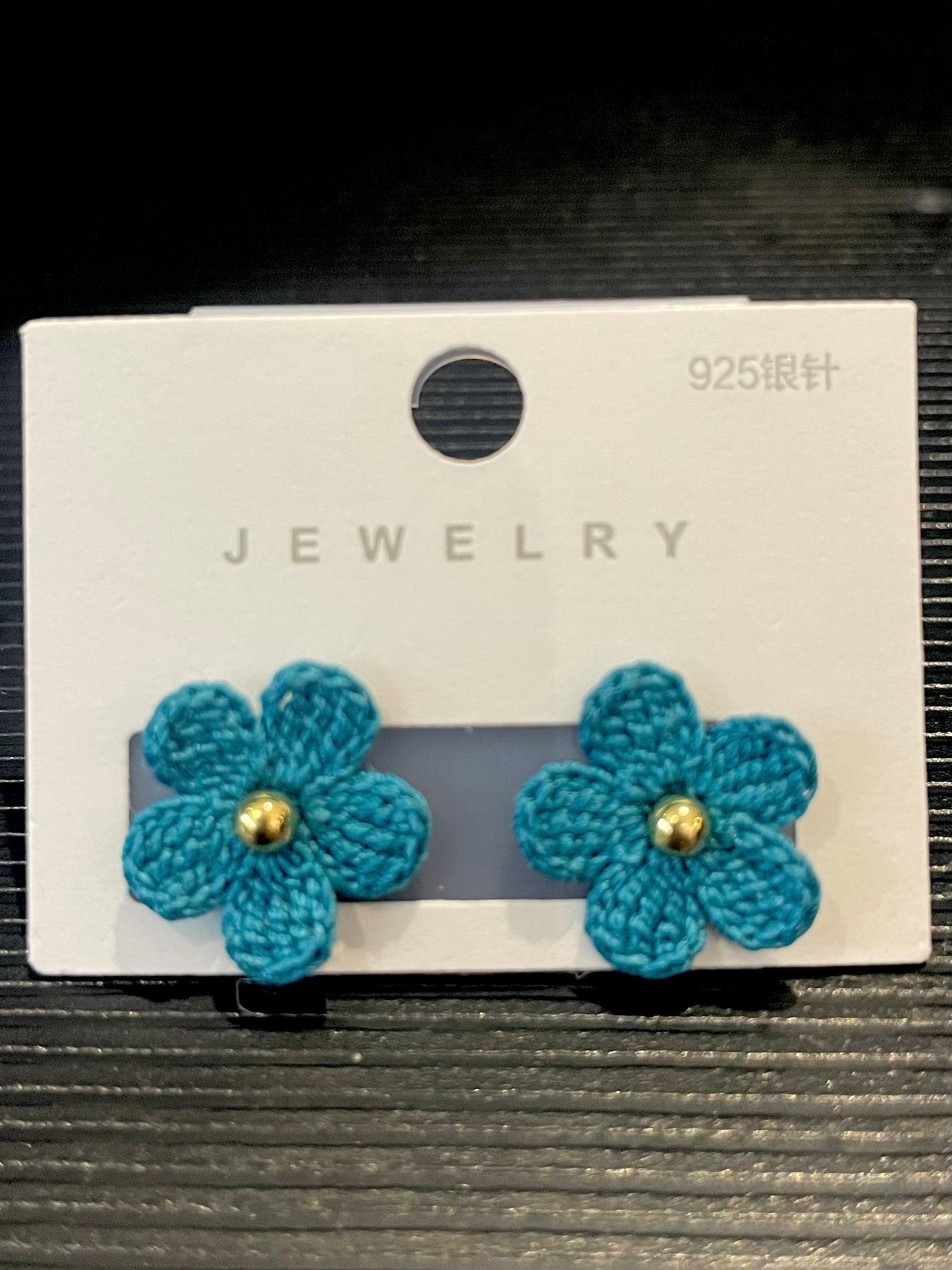 Five-Petal Flower Earrings