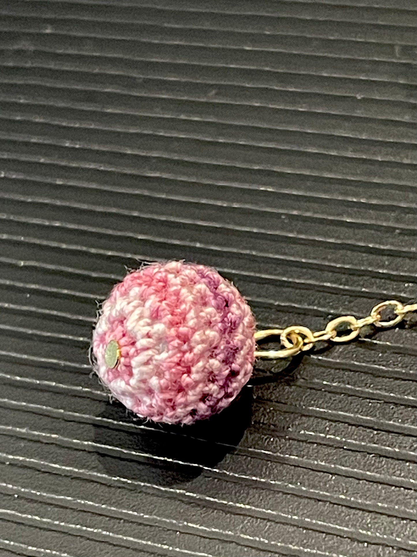 Ball Earrings (Chain)