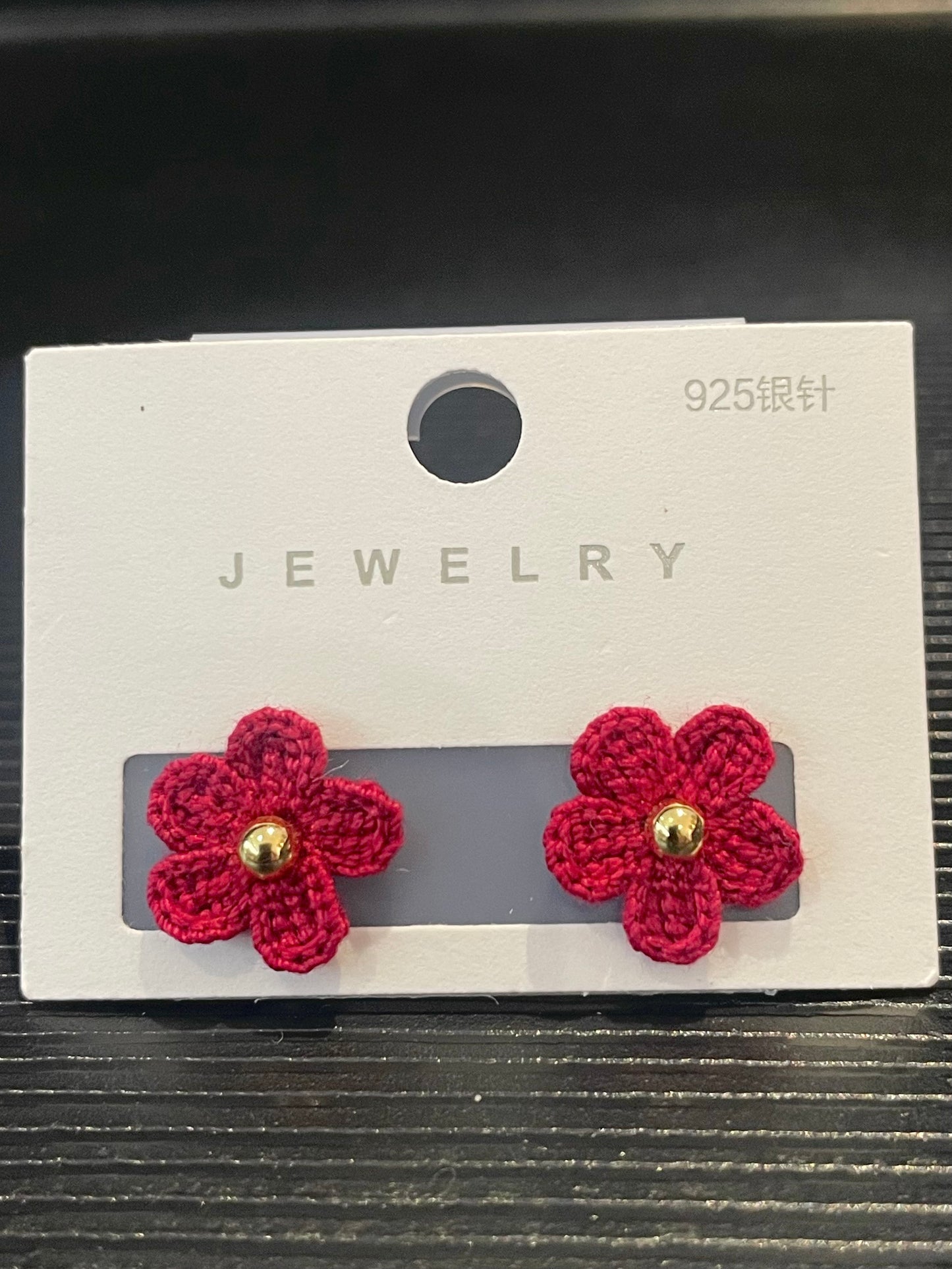 Five-Petal Flower Earrings