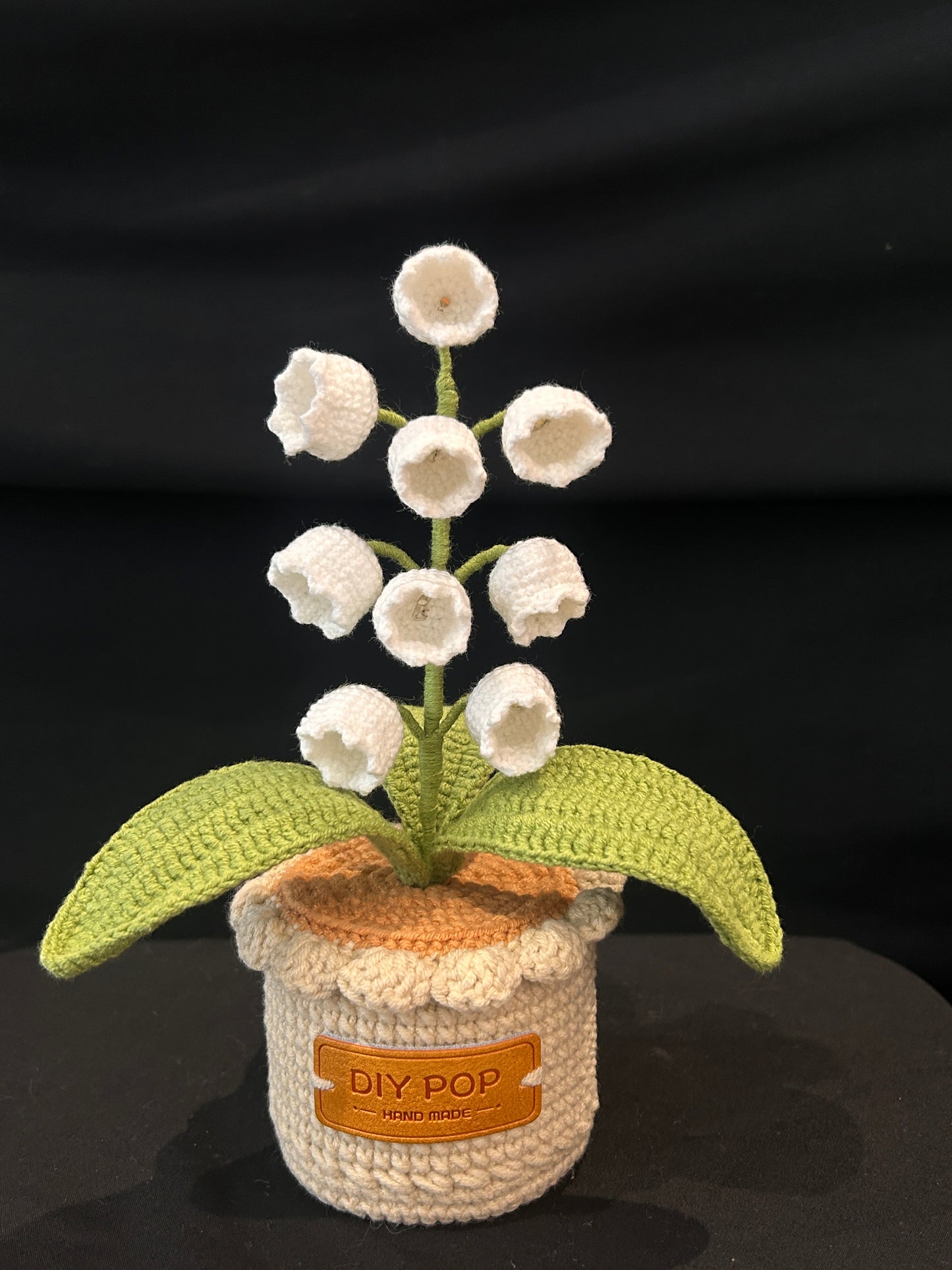 Lily of the Valley Pot Lamp