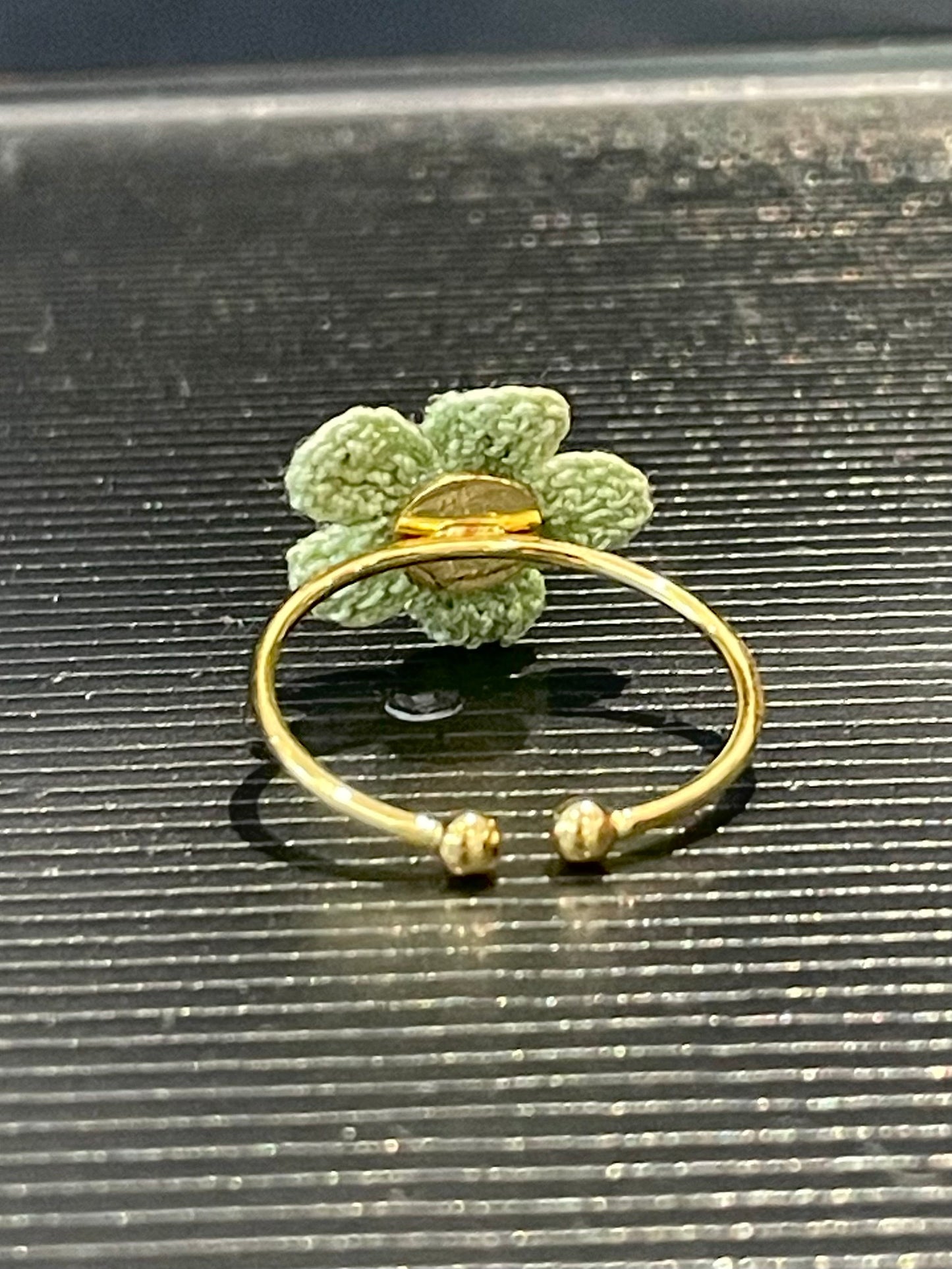 Five-Petal Flower Ring