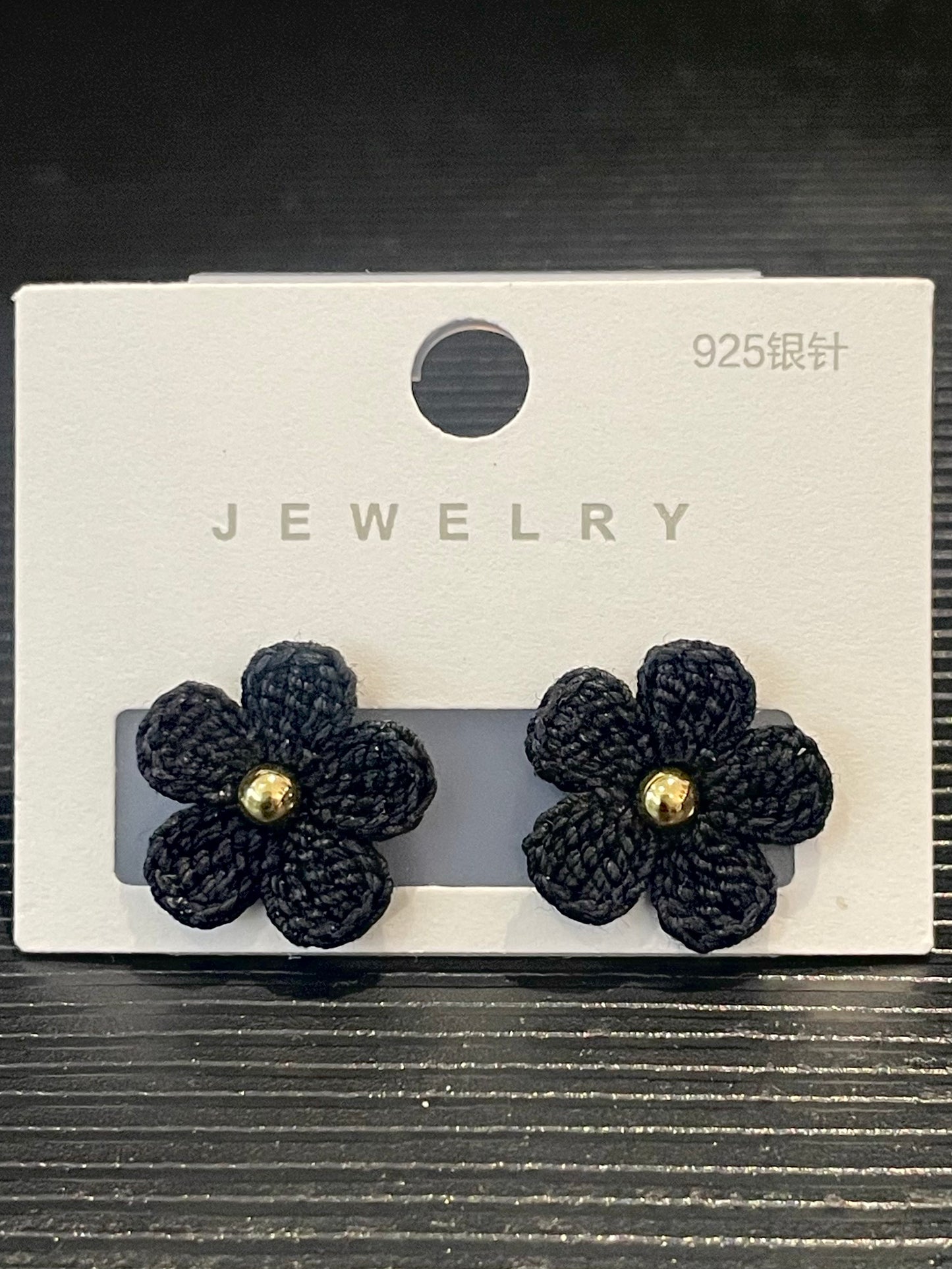 Five-Petal Flower Earrings
