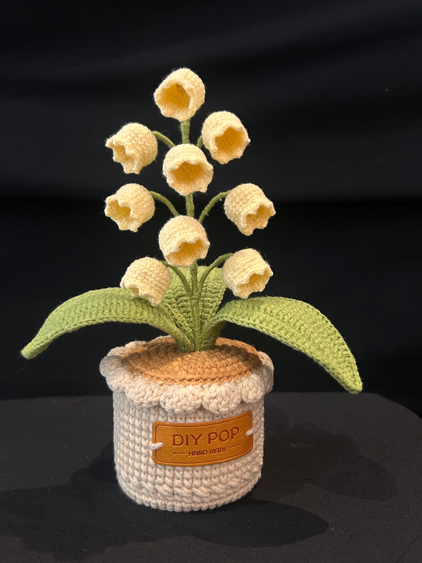 Lily of the Valley Pot Lamp