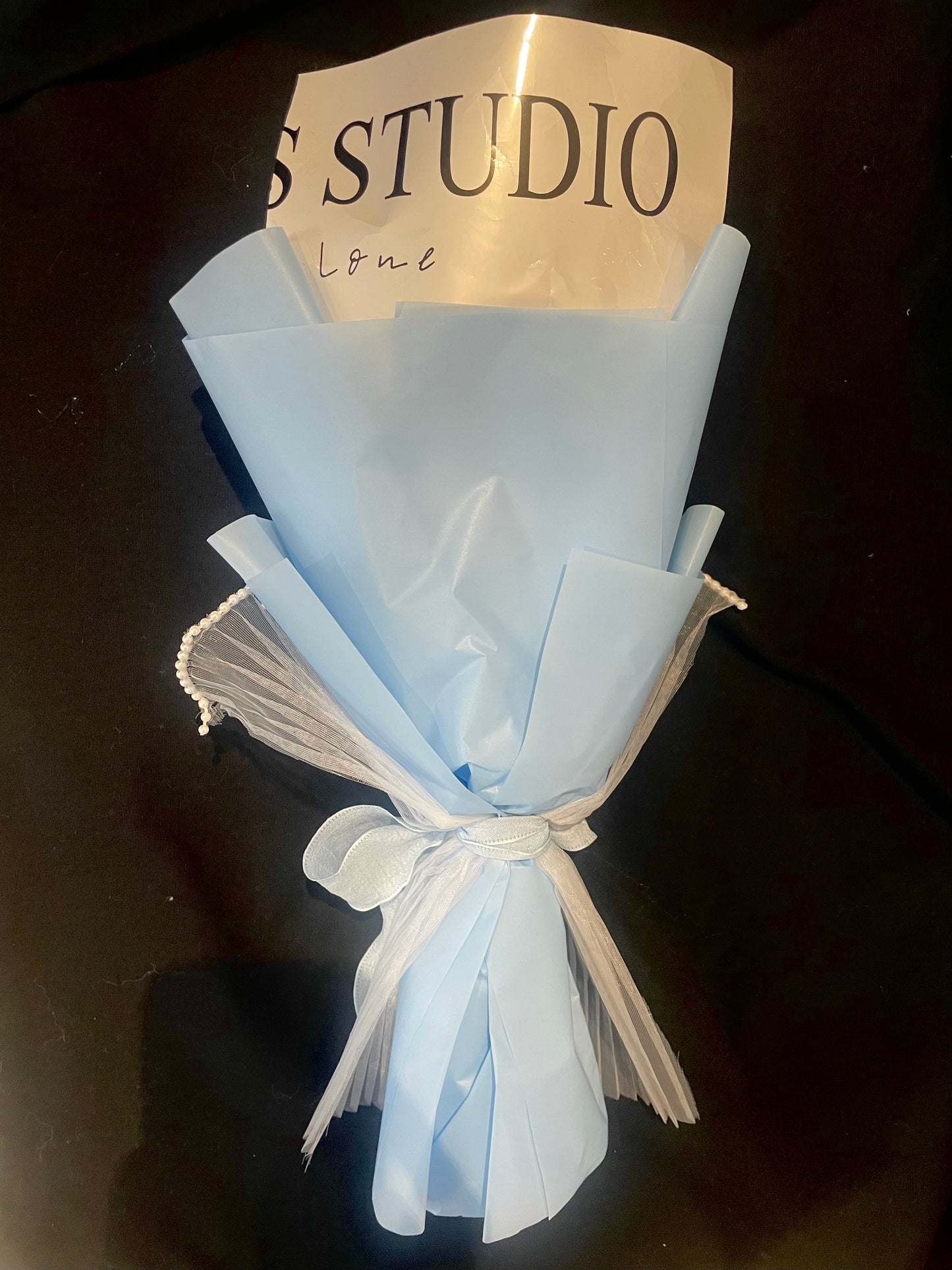 Blue Tulip Bouquet