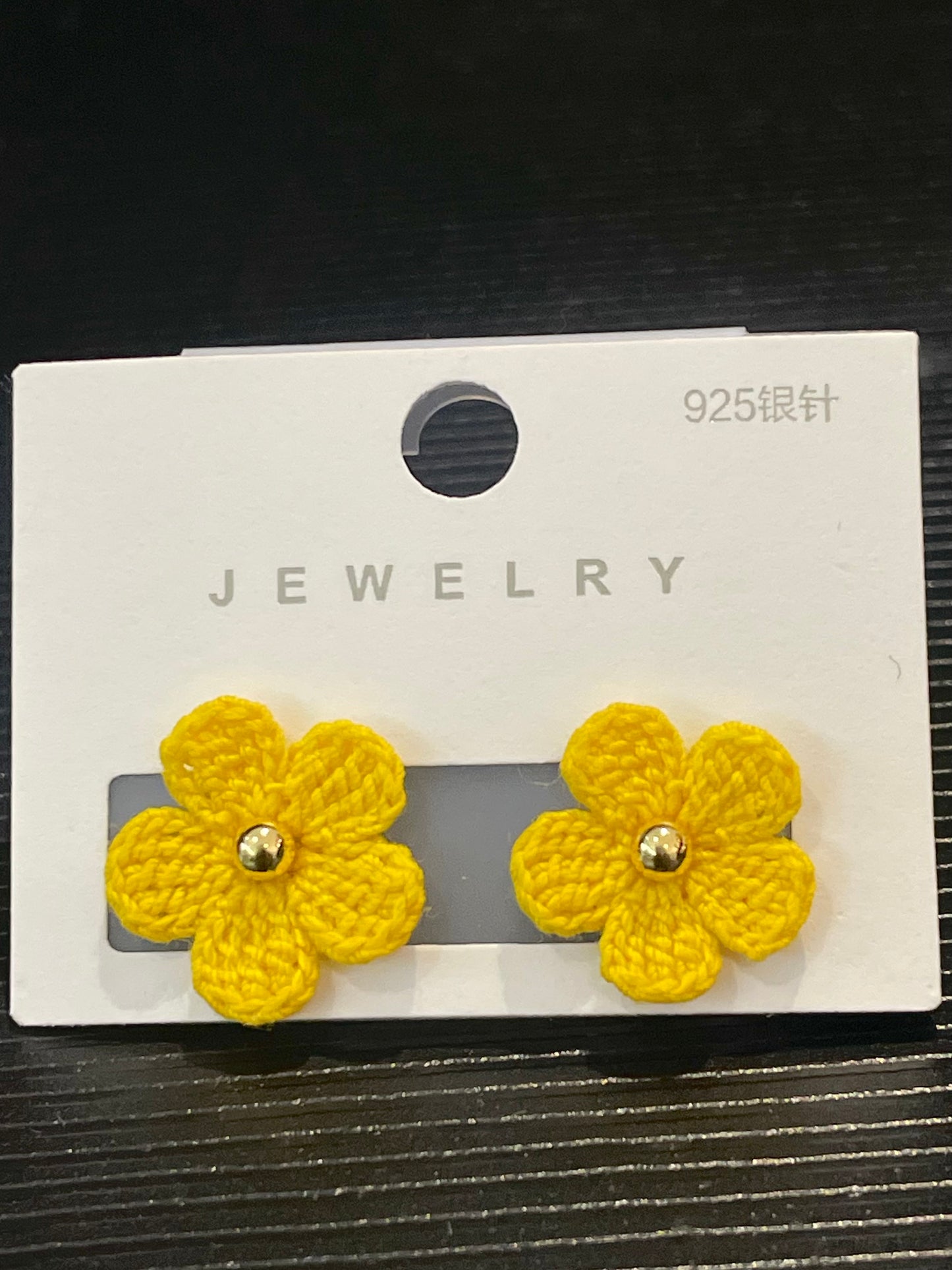 Five-Petal Flower Earrings