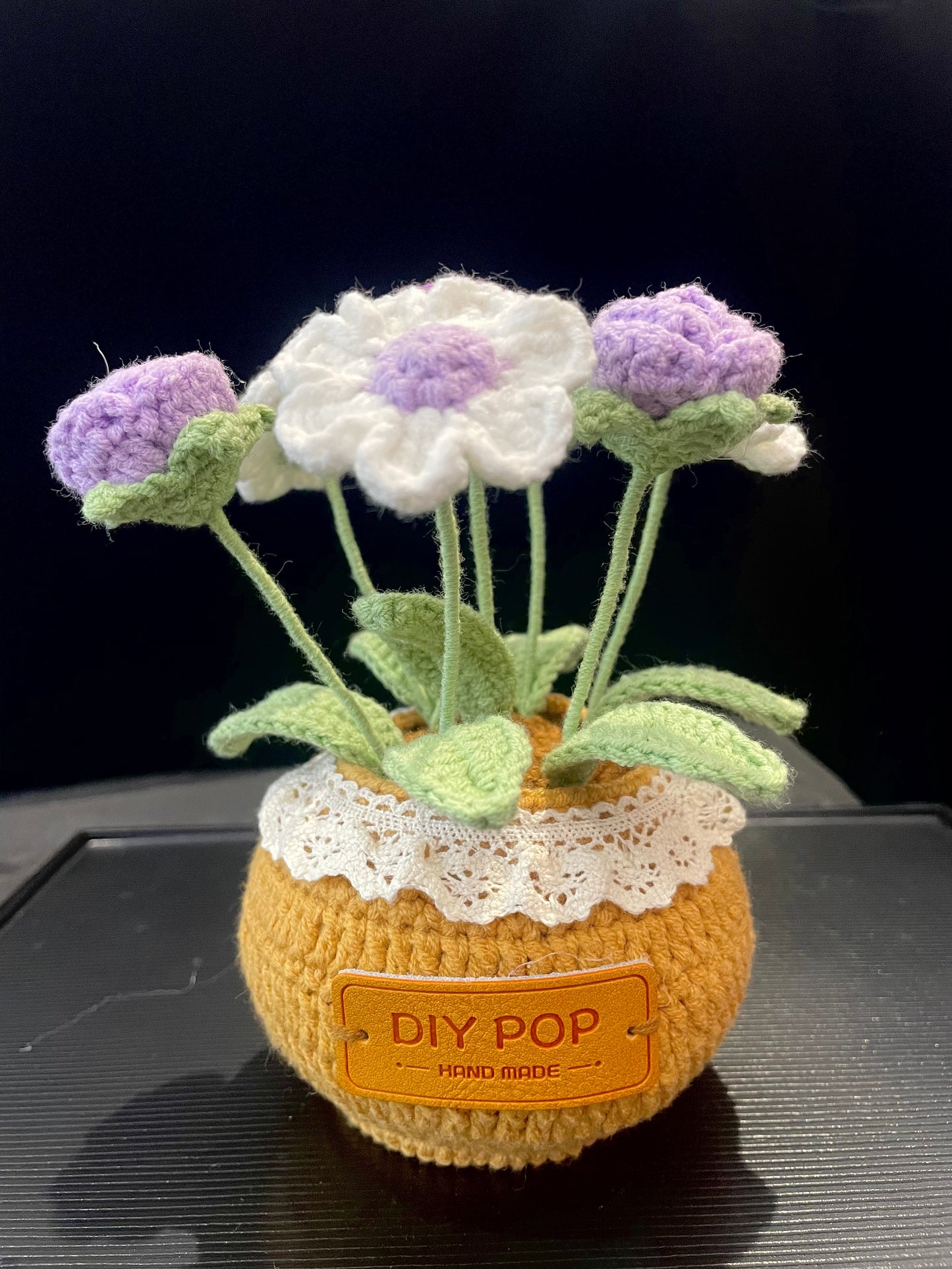 Rose & Daisy Pot