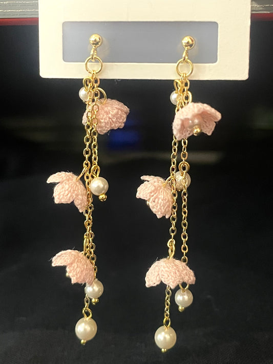 Lily of the Valley Earrings (Chain)