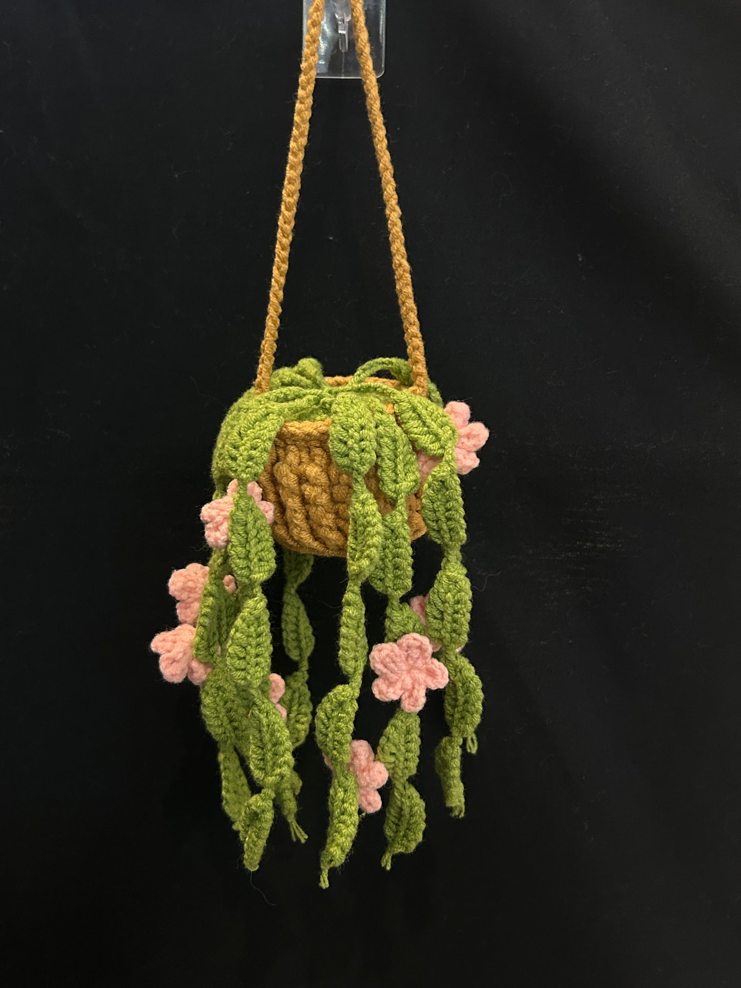 Hanging Leaf & Flower Basket