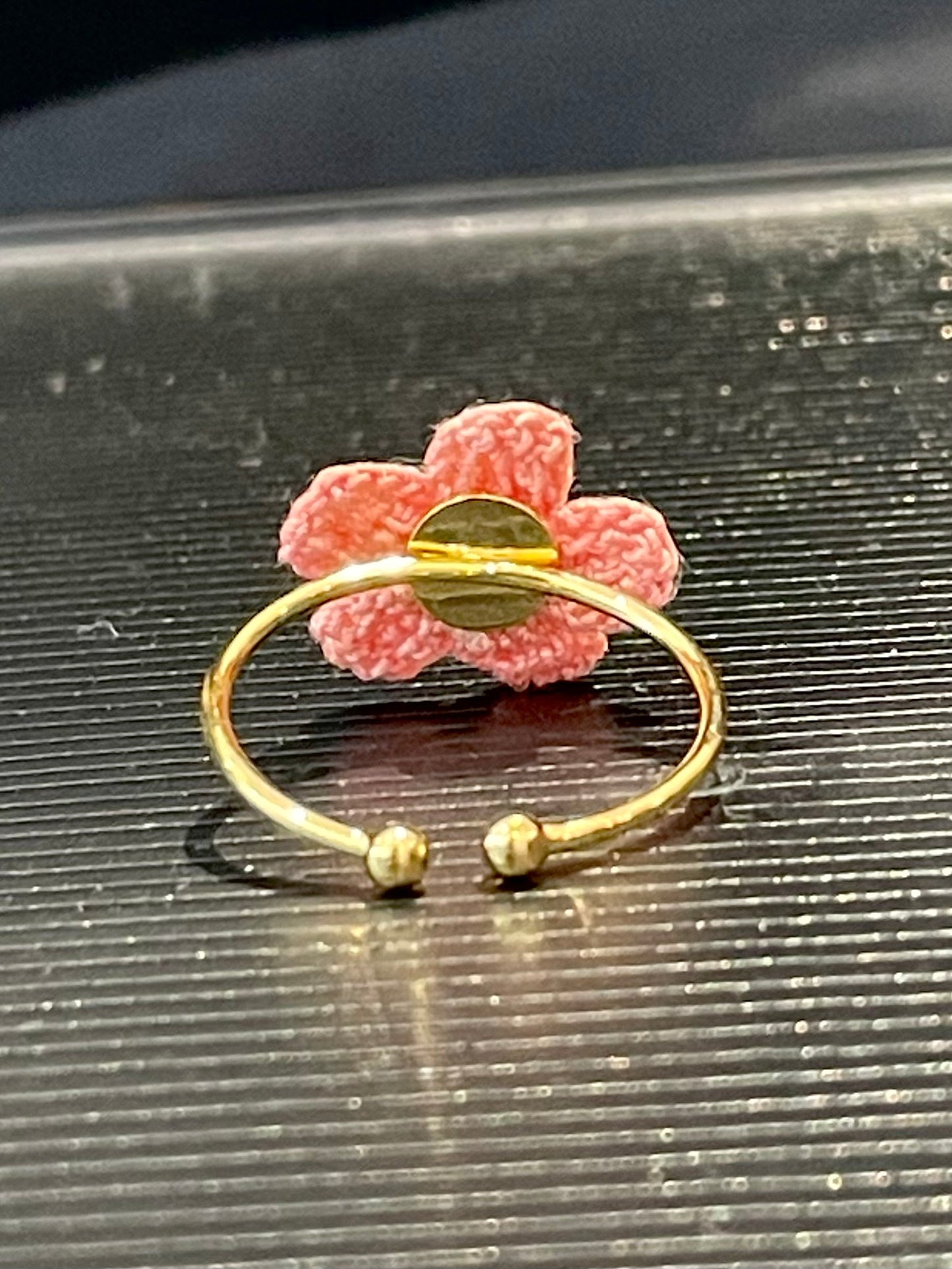 Five-Petal Flower Ring