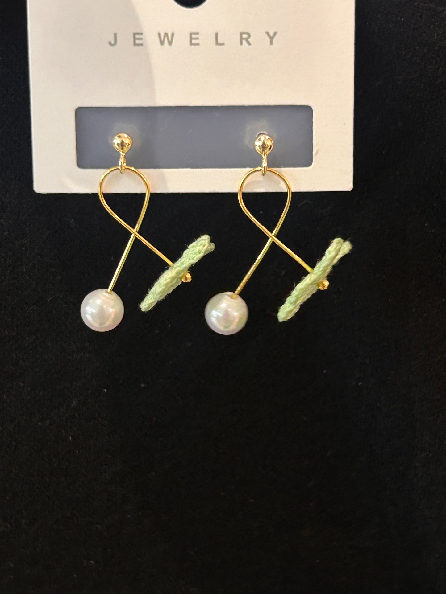 Five-Petal Flower Earrings (Spiral)