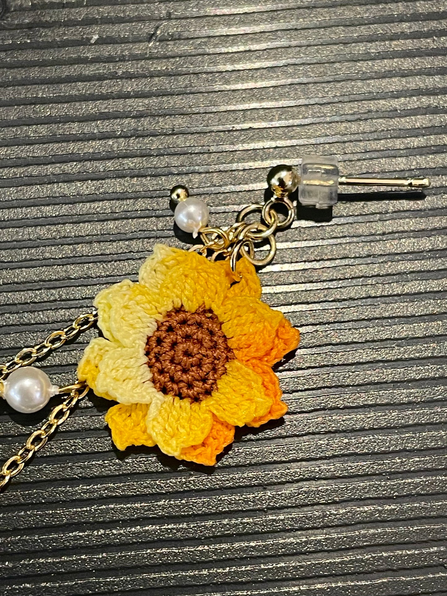 Sunflower Earrings (Double)