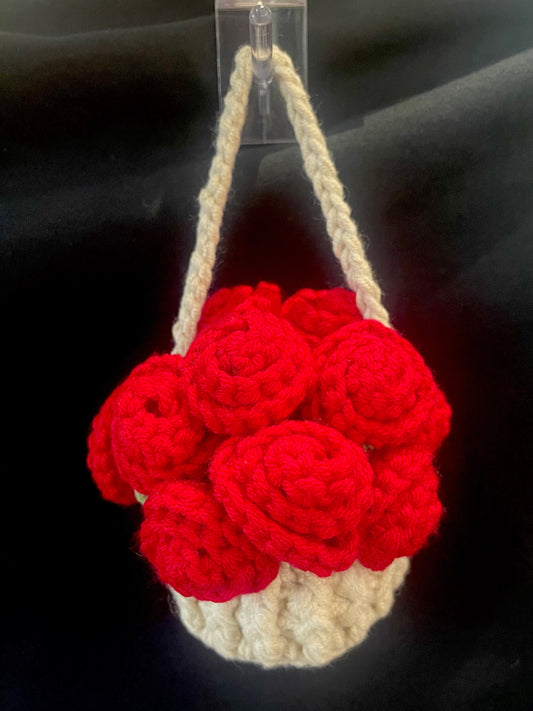 Hanging Basket & Rose Coaster