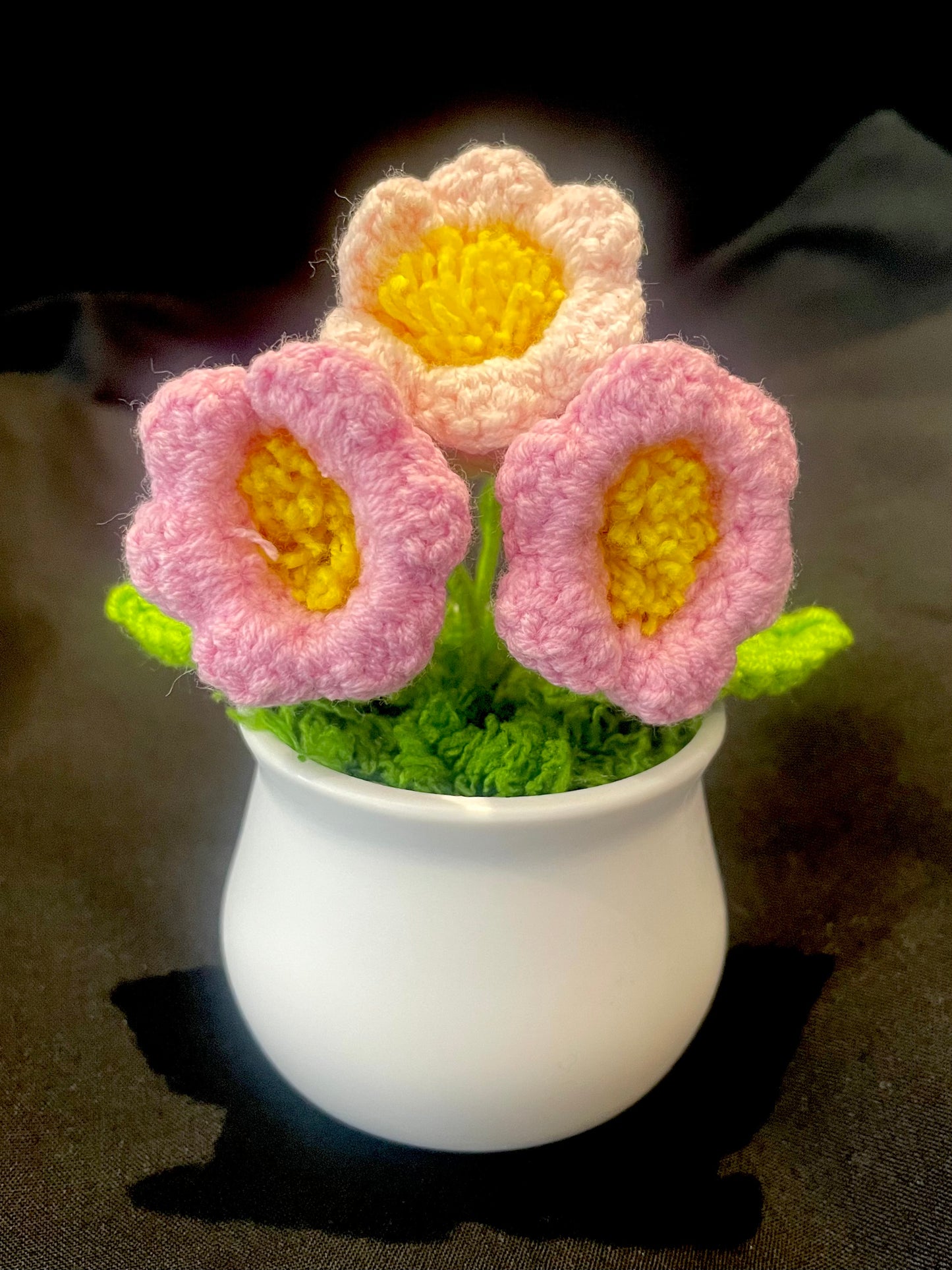 Lily of the Valley in White Pot