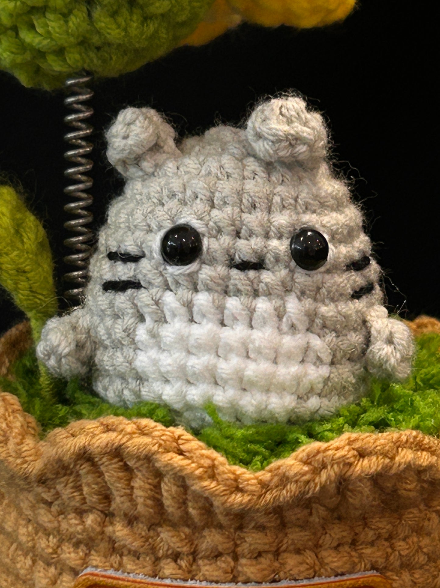 Handmade Crochet Flower Pot —— Sunflower & Animal