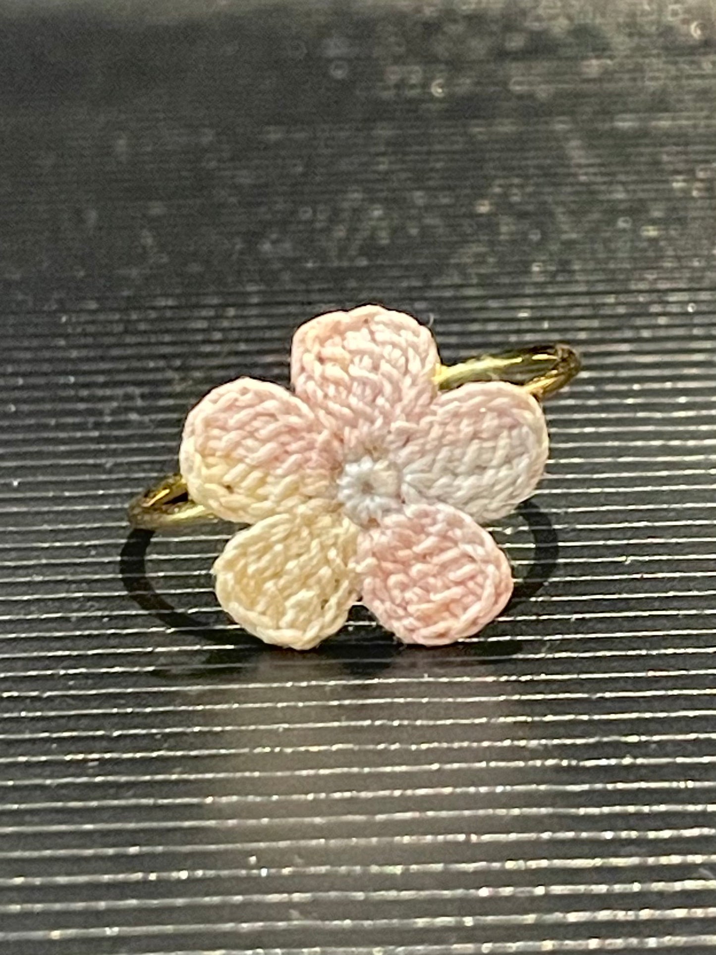 Five-Petal Flower Ring