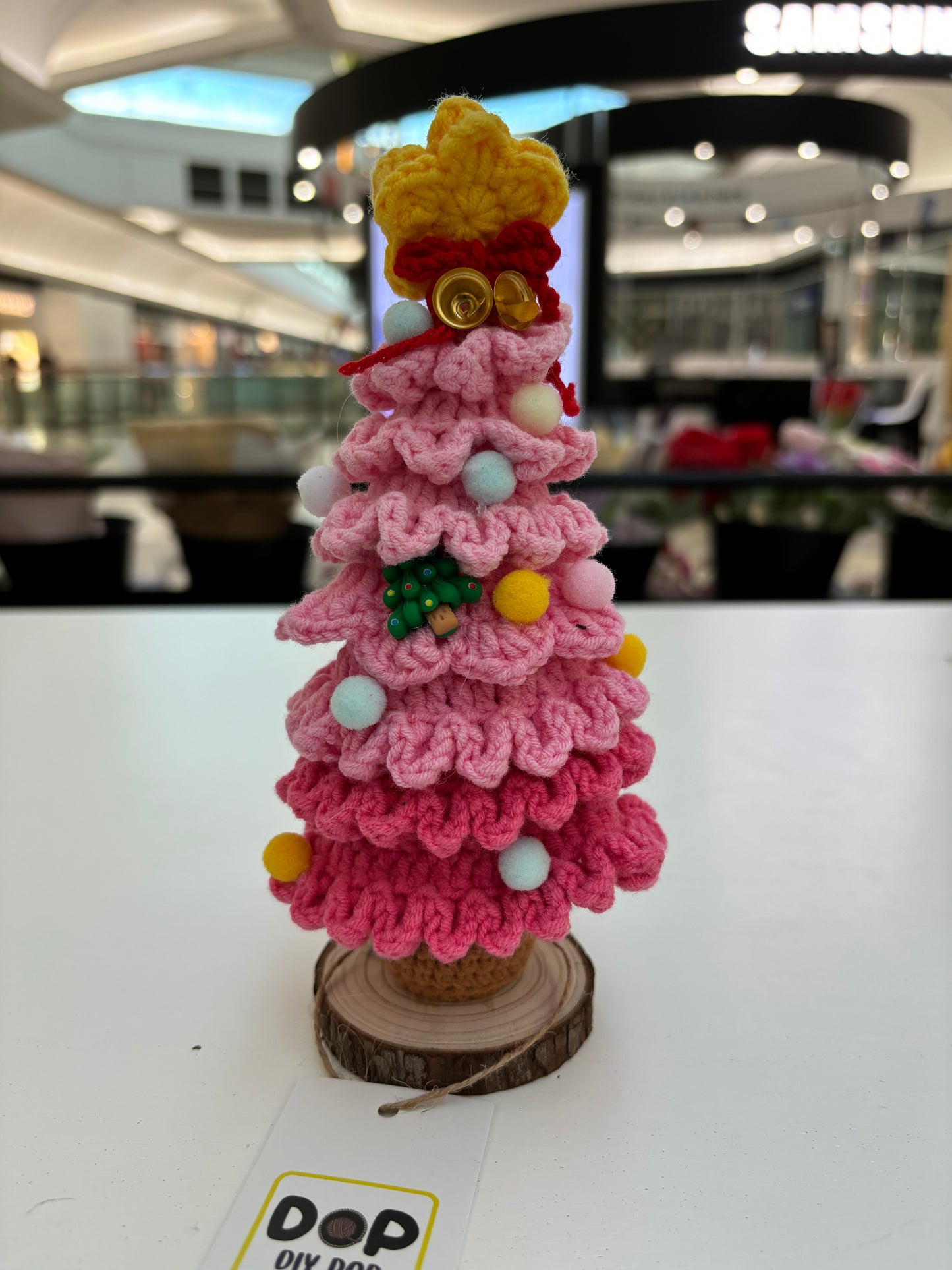 Handmade Crochet Christmas Tree Ornament