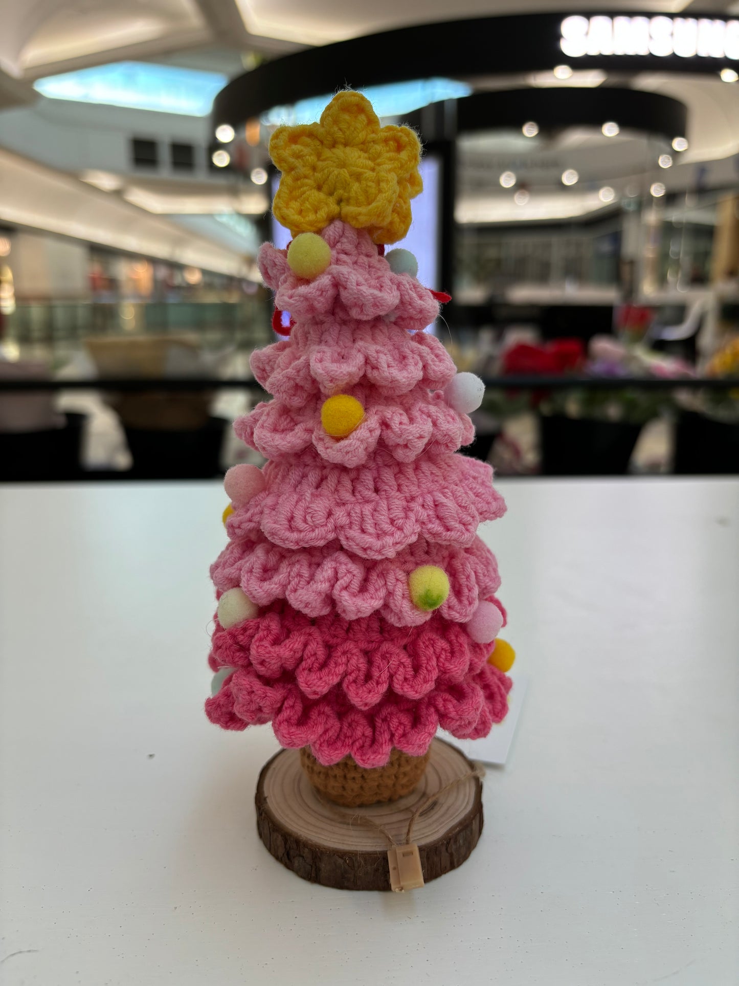 Handmade Crochet Christmas Tree Ornament
