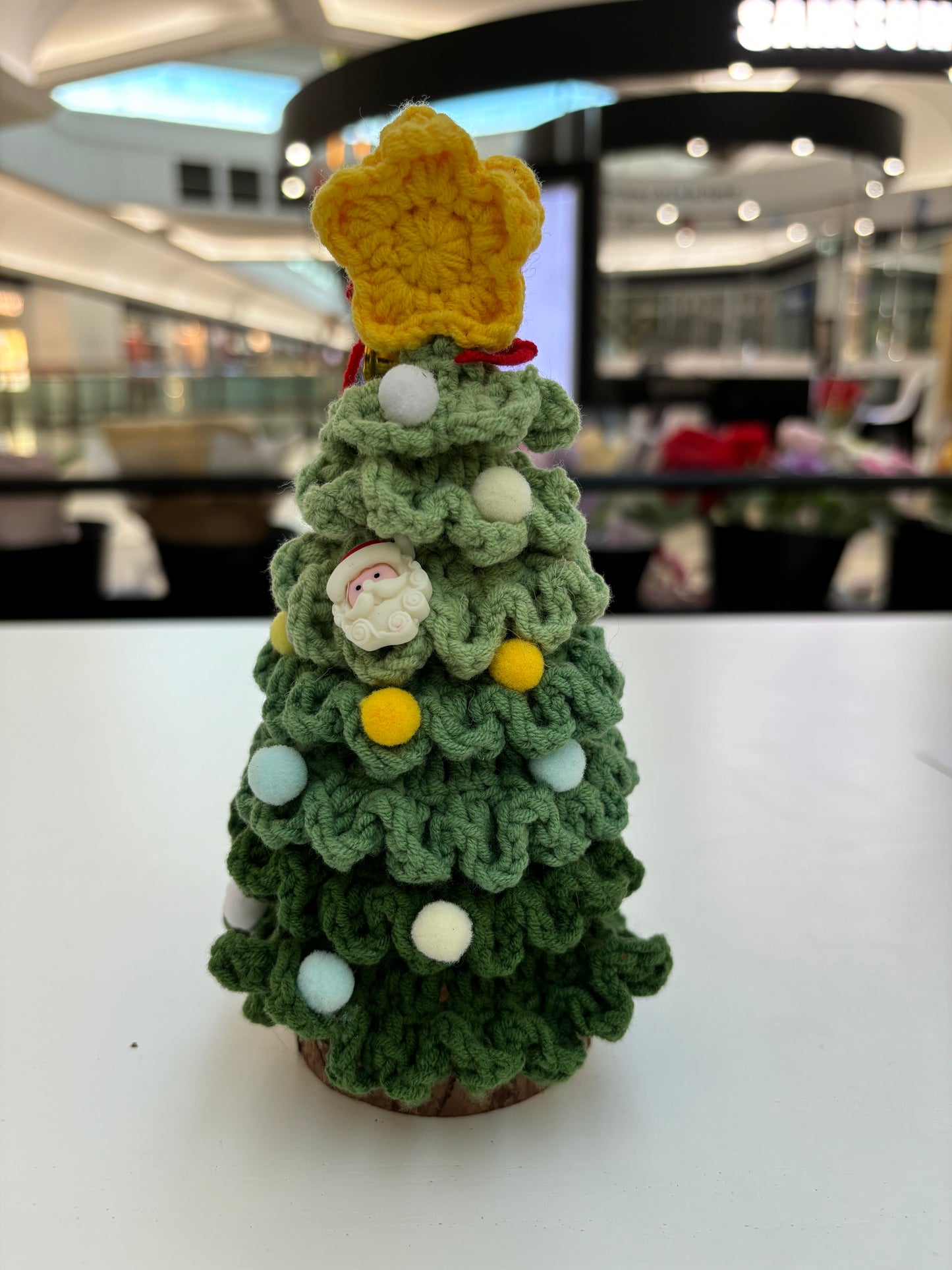 Handmade Crochet Christmas Tree Ornament